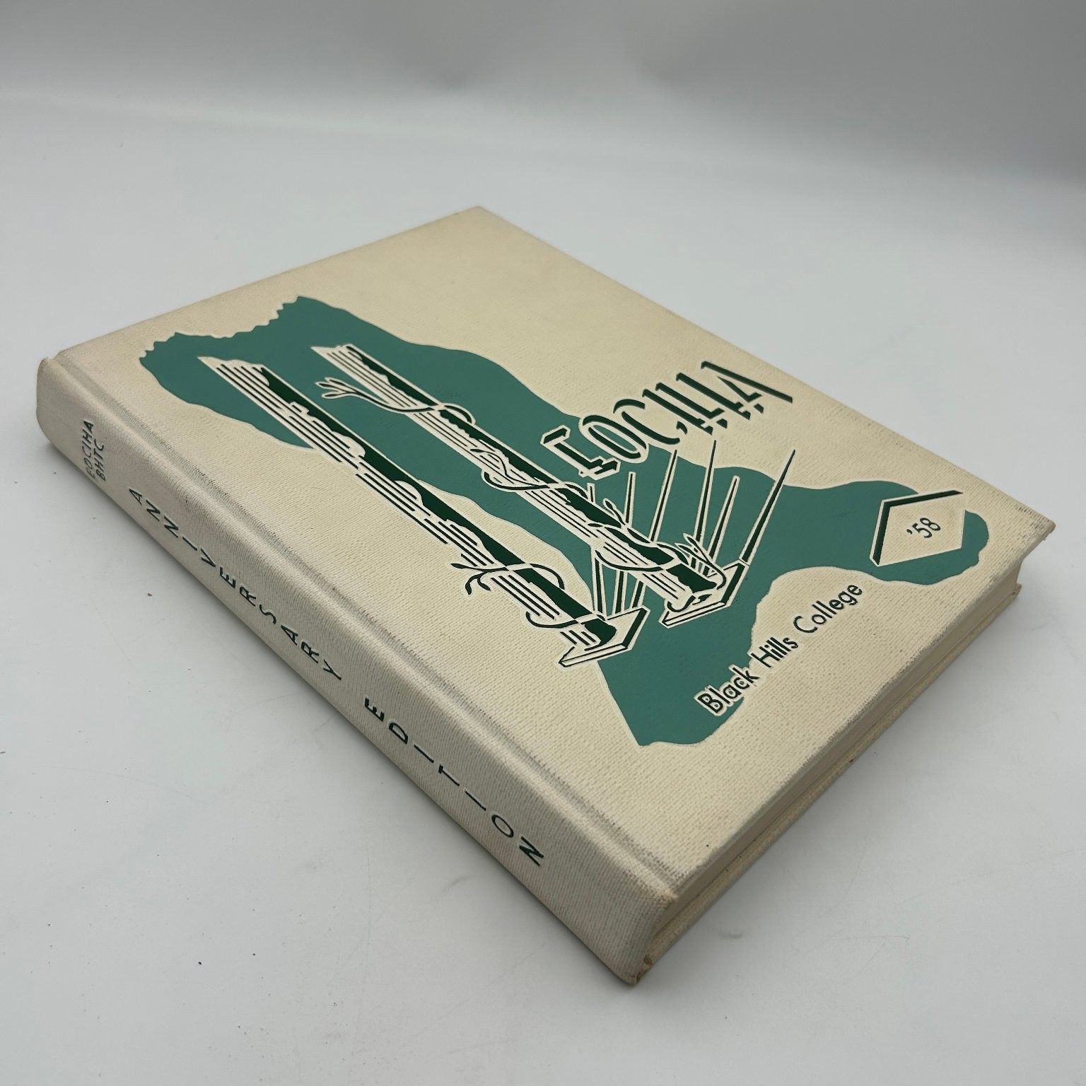 Eociha 1958 Black Hills College Yearbook Anniversary Edition Spearfish SD