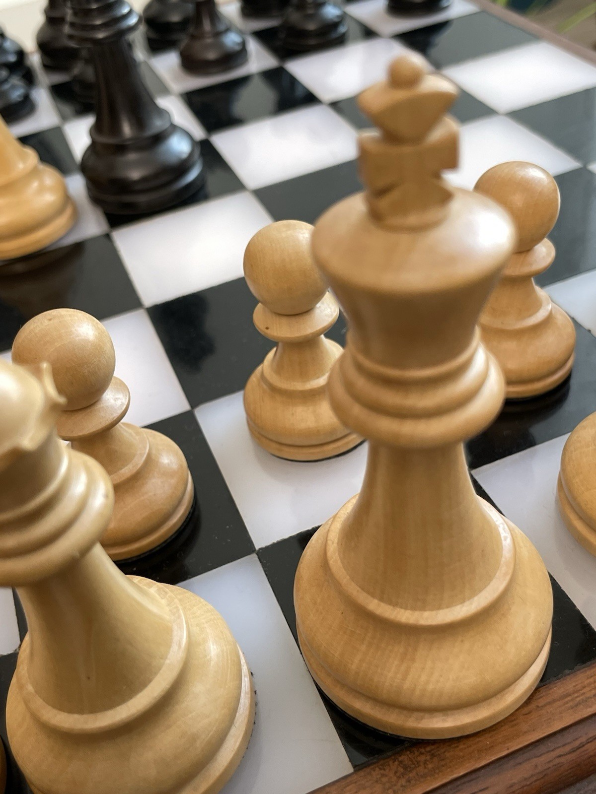 Vintage Chess Set, The Mark Of Westminster