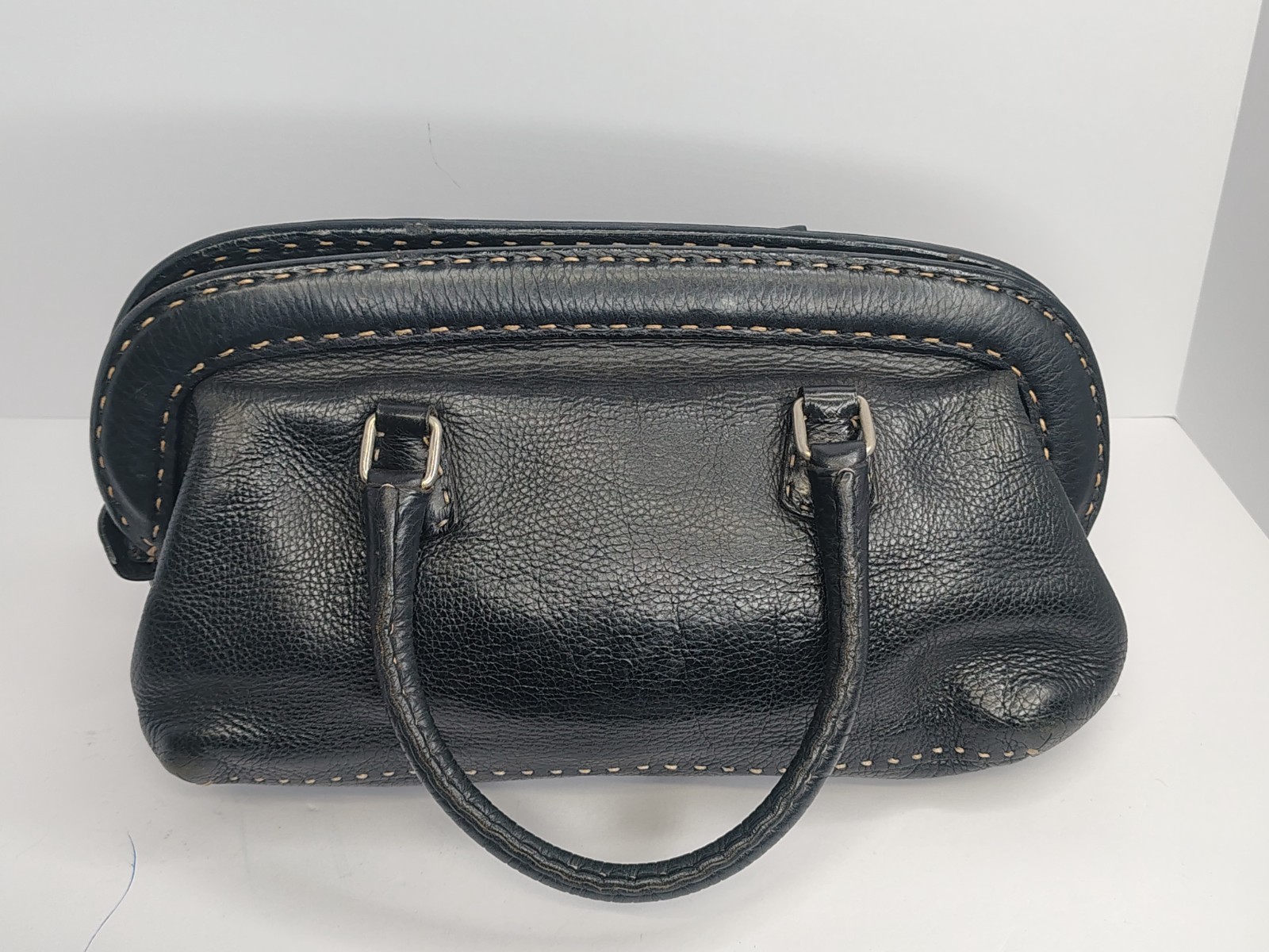 Fendi Selleria Lavorazione A Mano 1925 Leather Bag Fendi Selleria Lavorazione A Mano 1925 Leather Bag