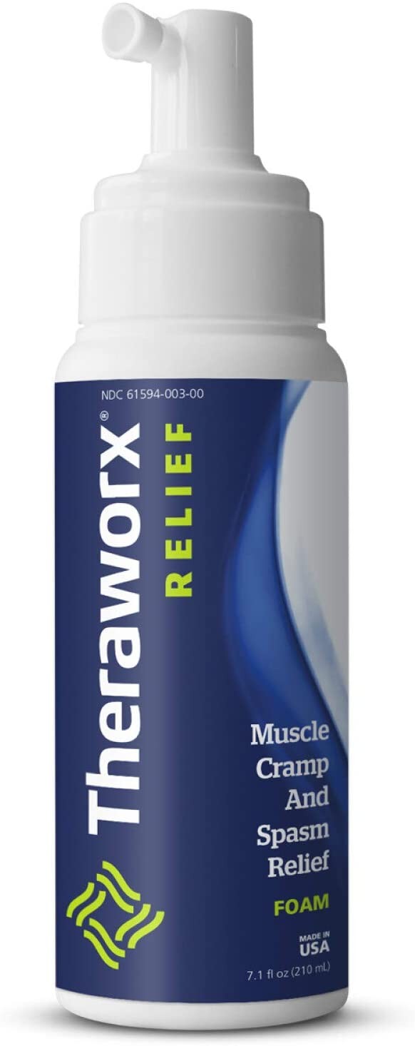 THERAWORX RELIEF FOR MUSCLE CRAMPS & SPASMS FOAM  7.1 FL OZ