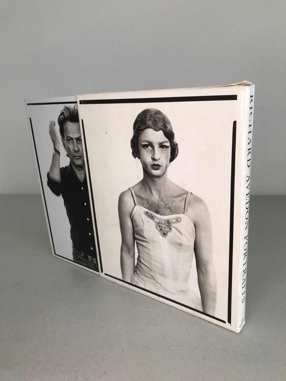 Richard Avedon Portraits 2002 HC Accordion Fold Abrams Slipcase VG