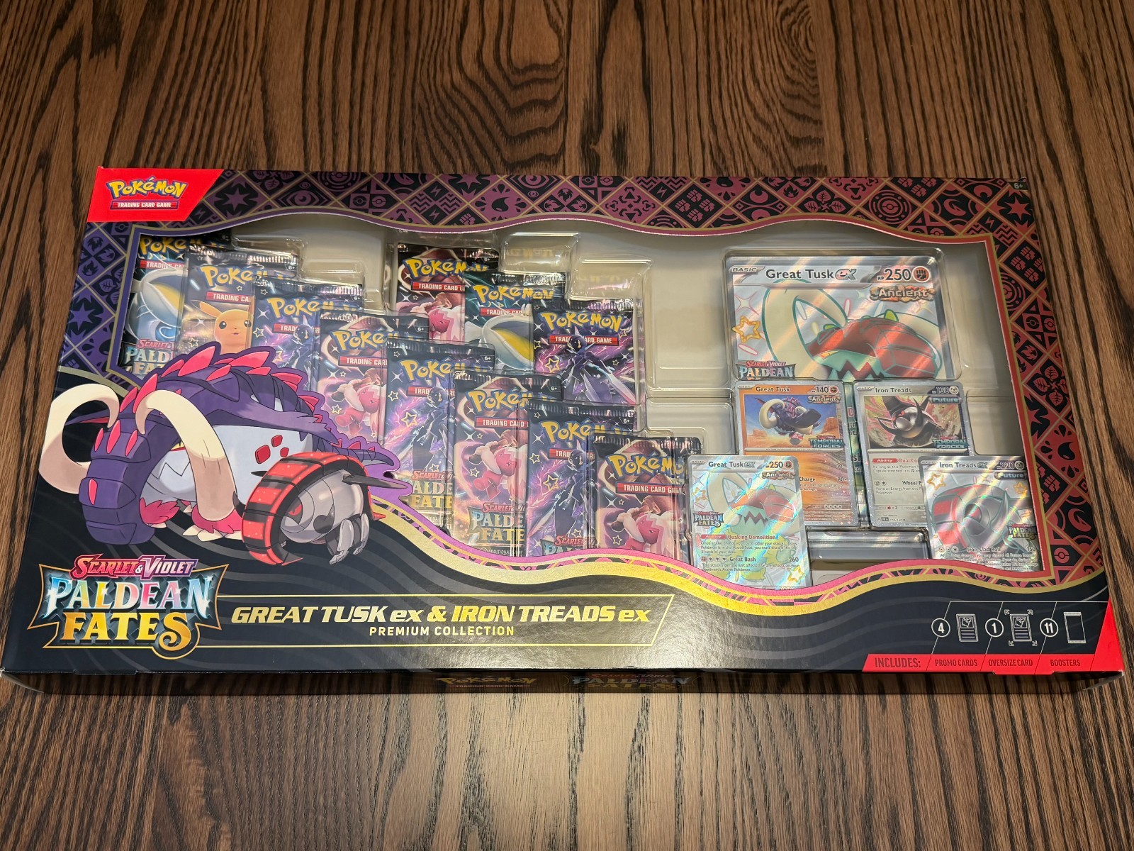 BRAND NEW | Pokemon: Great Tusk & Iron Treads Premium Collection