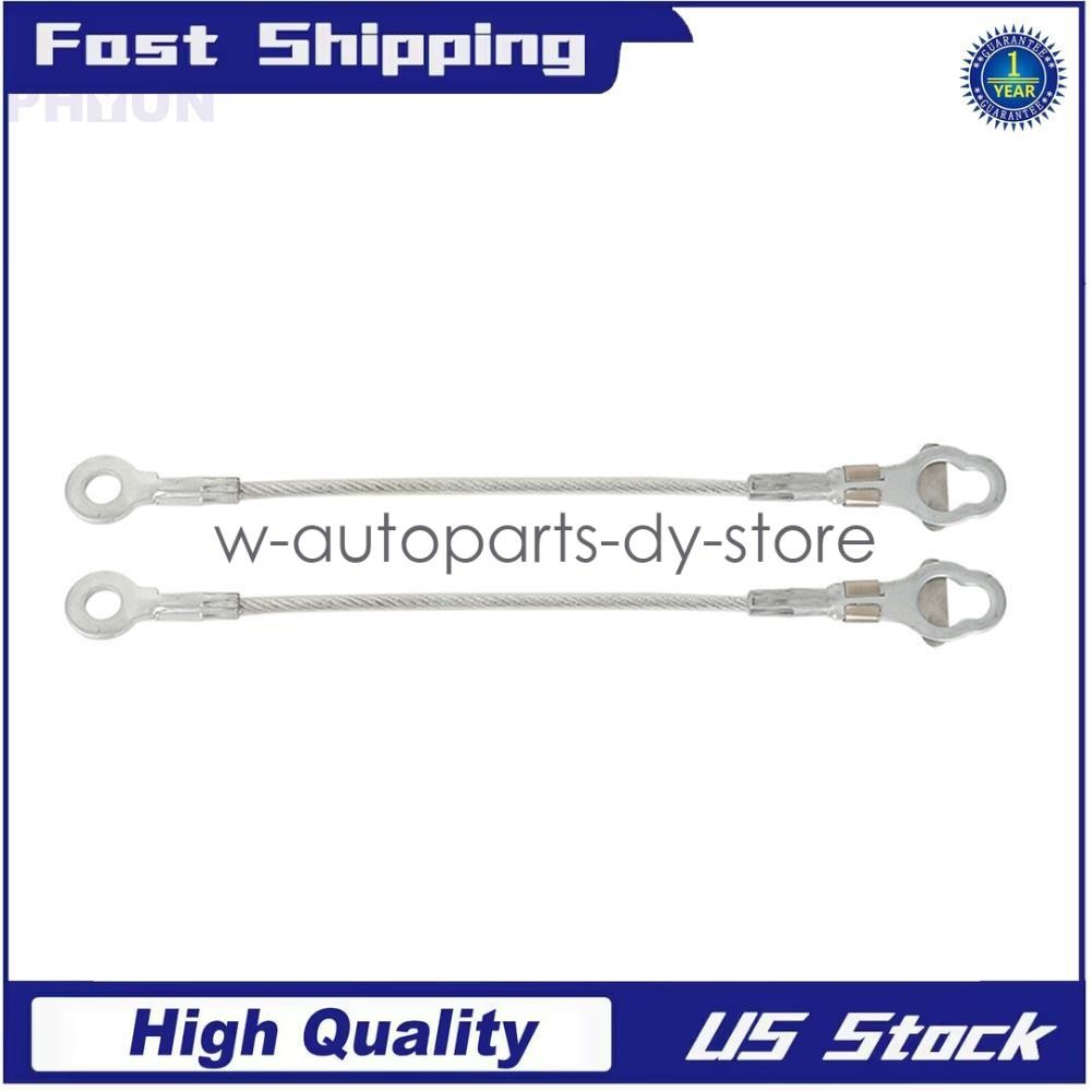 2 Pack Tailgate Cable Kit 7081445 & 7081215 For Polaris Ranger 500 700 800 UTV