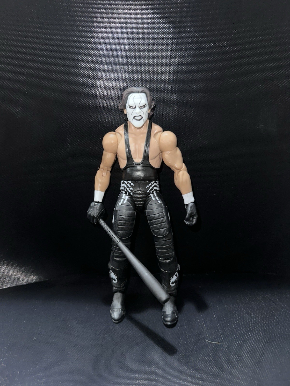 CUSTOM MATTEL WCW Ultimate Edition THE CROW STING WWE TNA AEW CUSTOM MATTEL WCW Ultimate Edition THE CROW STING WWE TNA AEW