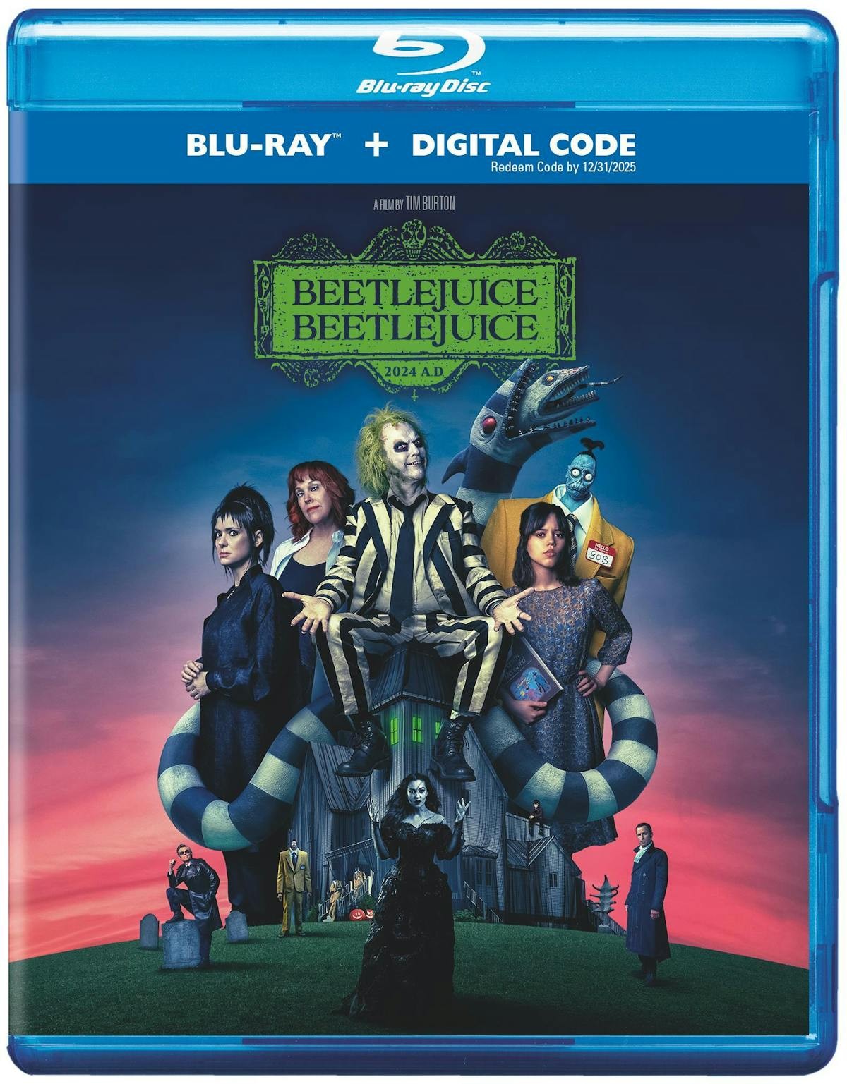 Beetlejuice Beetlejuice Blu-ray NEW