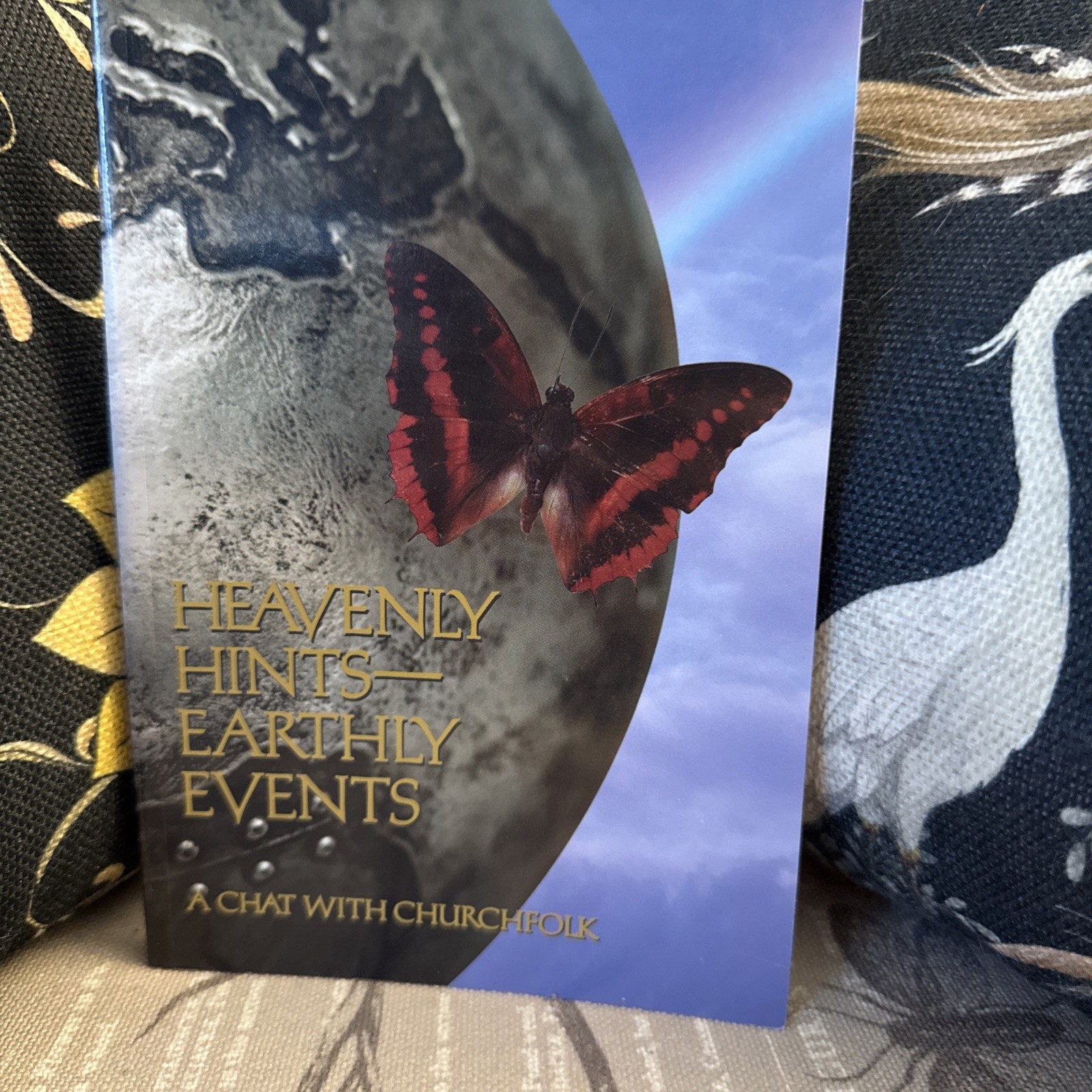 Signed - Heavenly Hints - Earthly Events by Pamela Anderson - Christian/religion