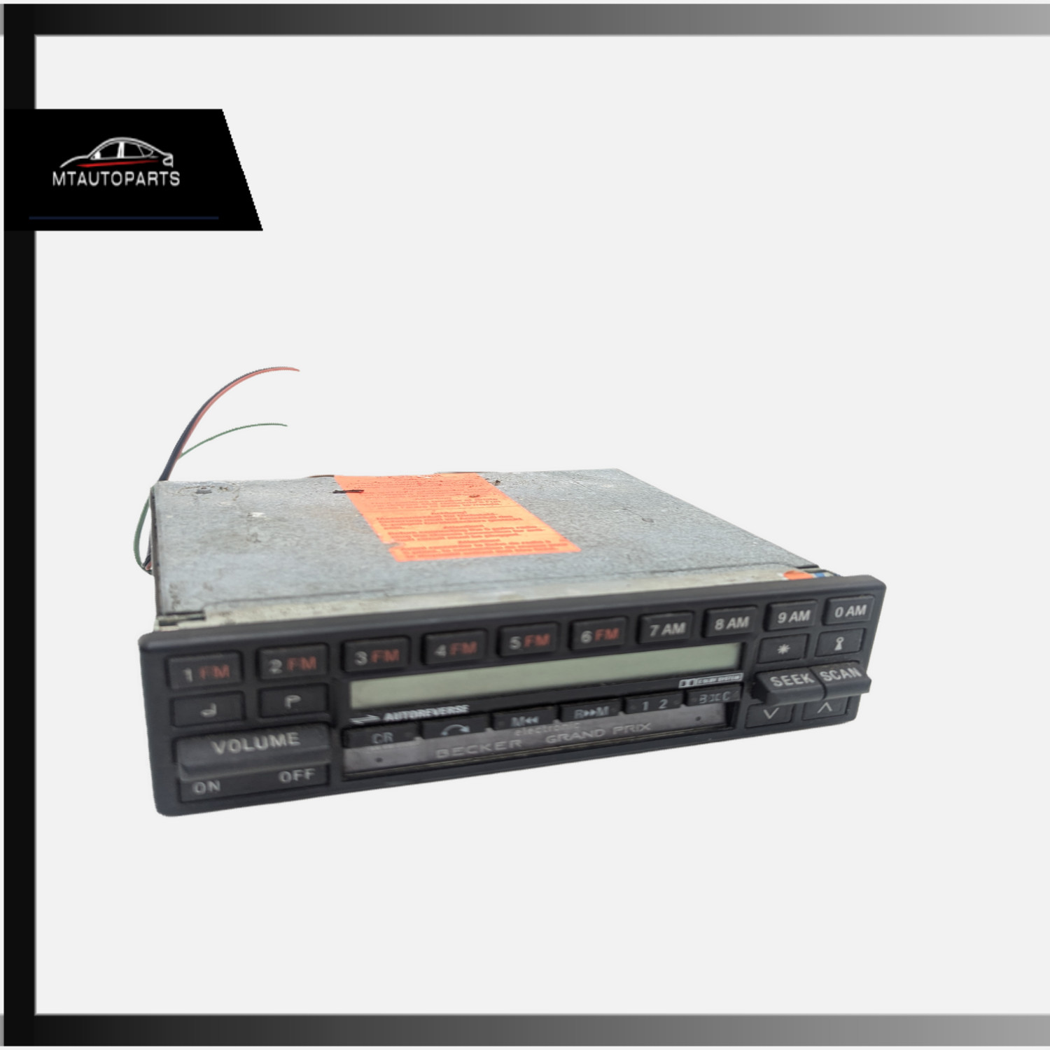 1986-1993 Mercedes Benz LW/AM/FM Becker Grand Prix Radio 0028203886