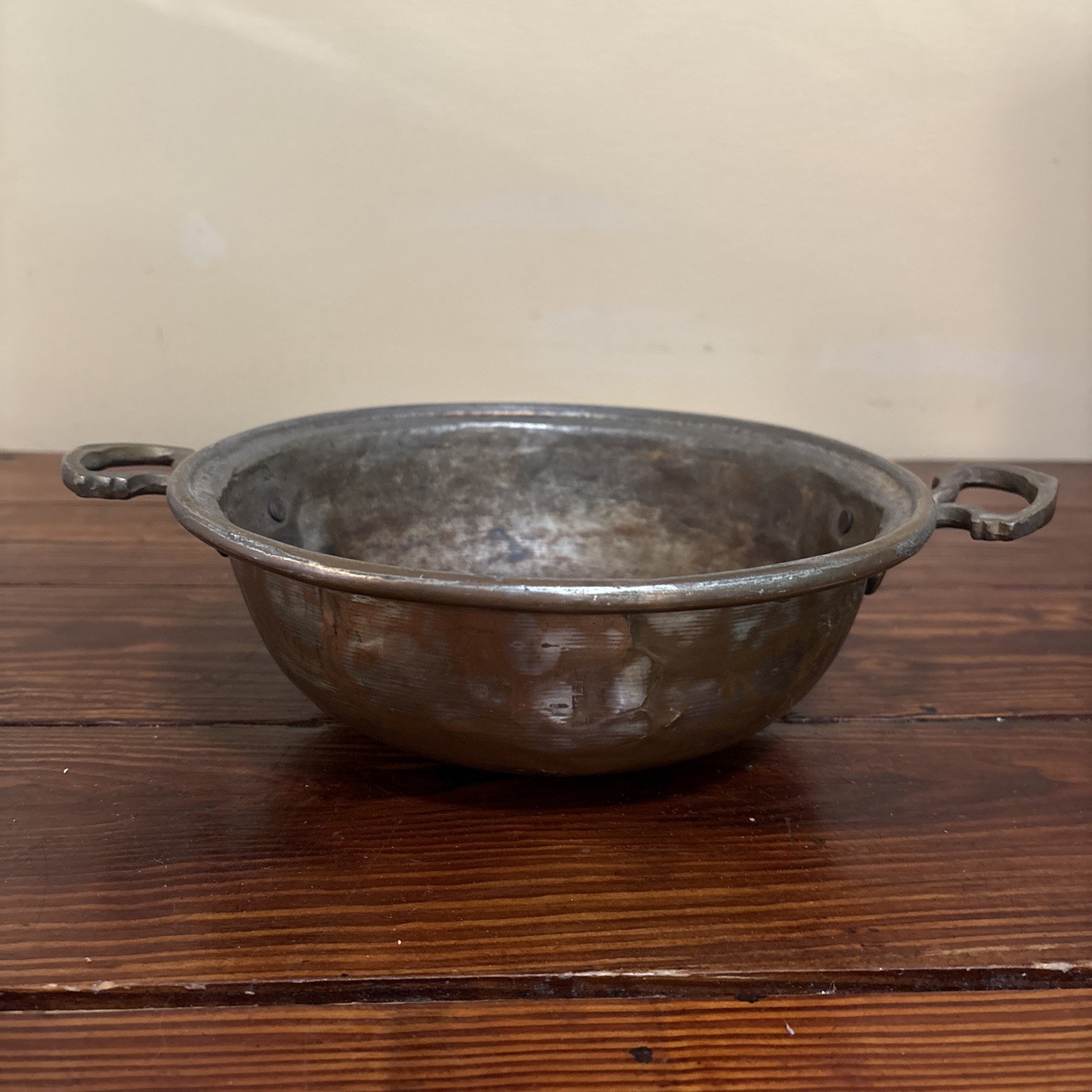 Antique Mid to Late 19th Century French Copper Jelly Pot Cookware Antique Mid to Late 19th Century French Copper Jelly Pot Cookware