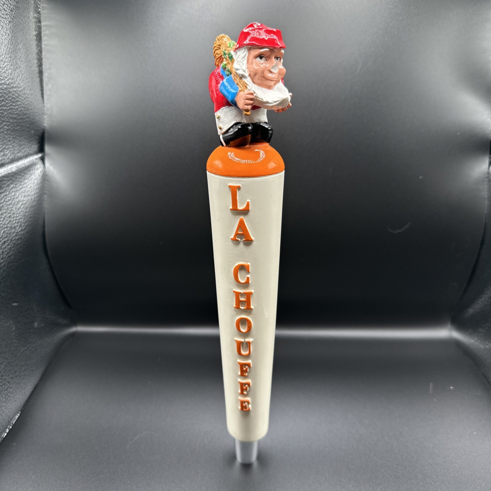 La Chouffe Gnome Beer Tap *Rare* Missing Nose.