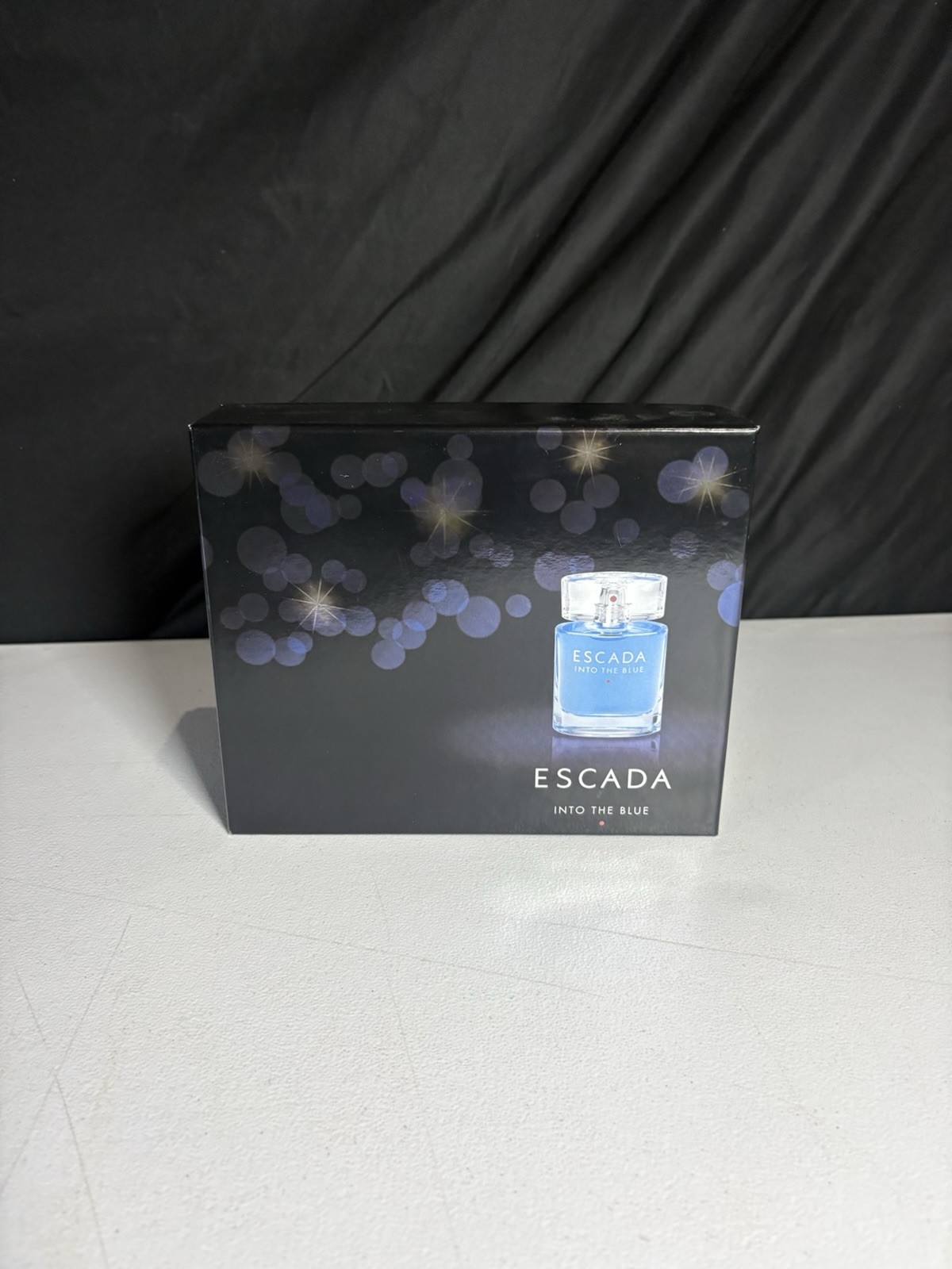 ESCADA INTO THE BLUE Eau de Parfum 1.6oz/50ml NWB Vintage RARE DISCONTINUED SET ESCADA INTO THE BLUE Eau de Parfum 1.6oz/50ml NWB Vintage RARE DISCONTINUED SET