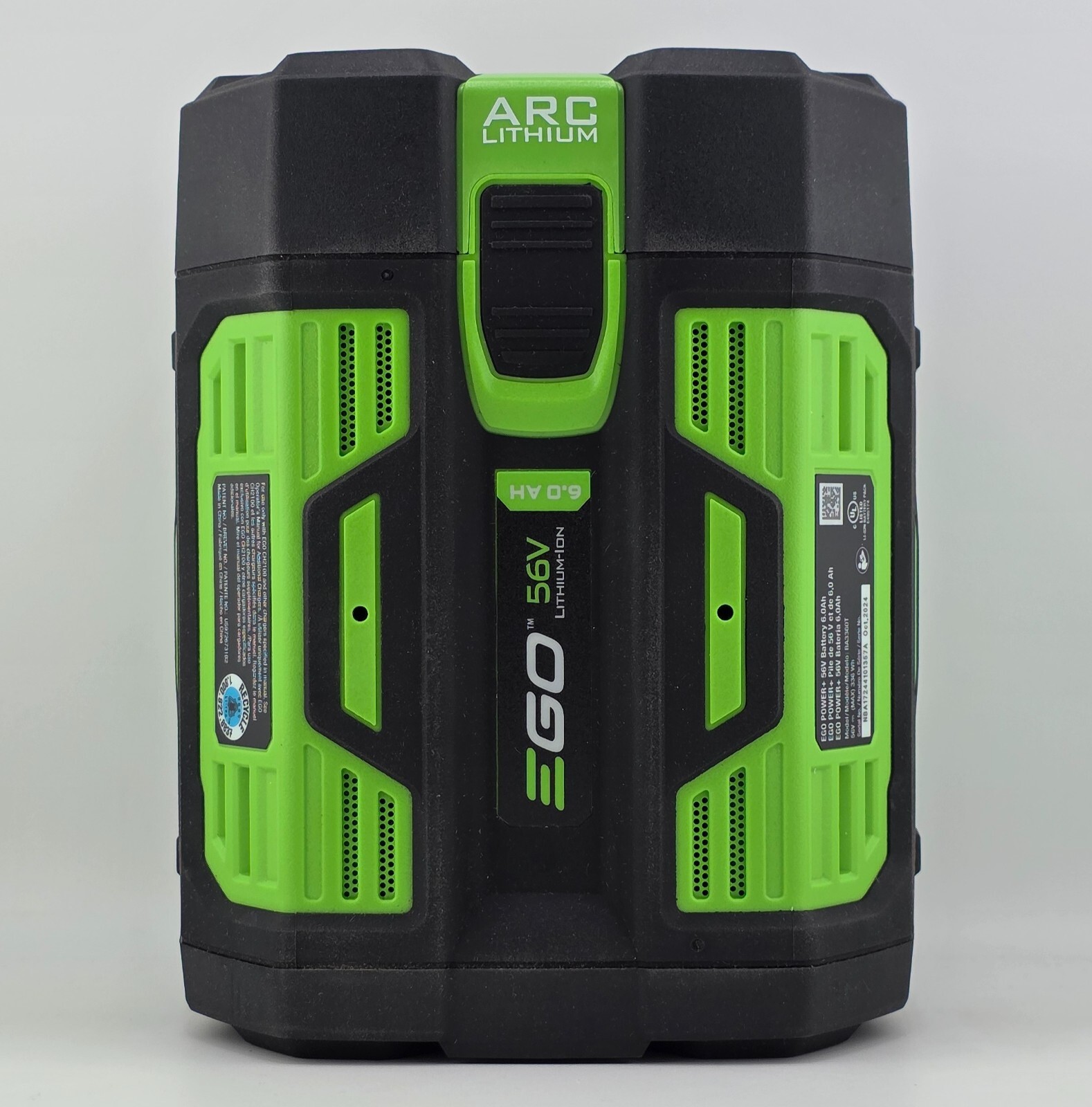 Genuine EGO 56V 6.0 AH Battery (BA3360T) Fuel Gauge POWER+ ARC OEM 6.0Ah Genuine EGO 56V 6.0 AH Battery (BA3360T) Fuel Gauge POWER+ ARC OEM 6.0Ah