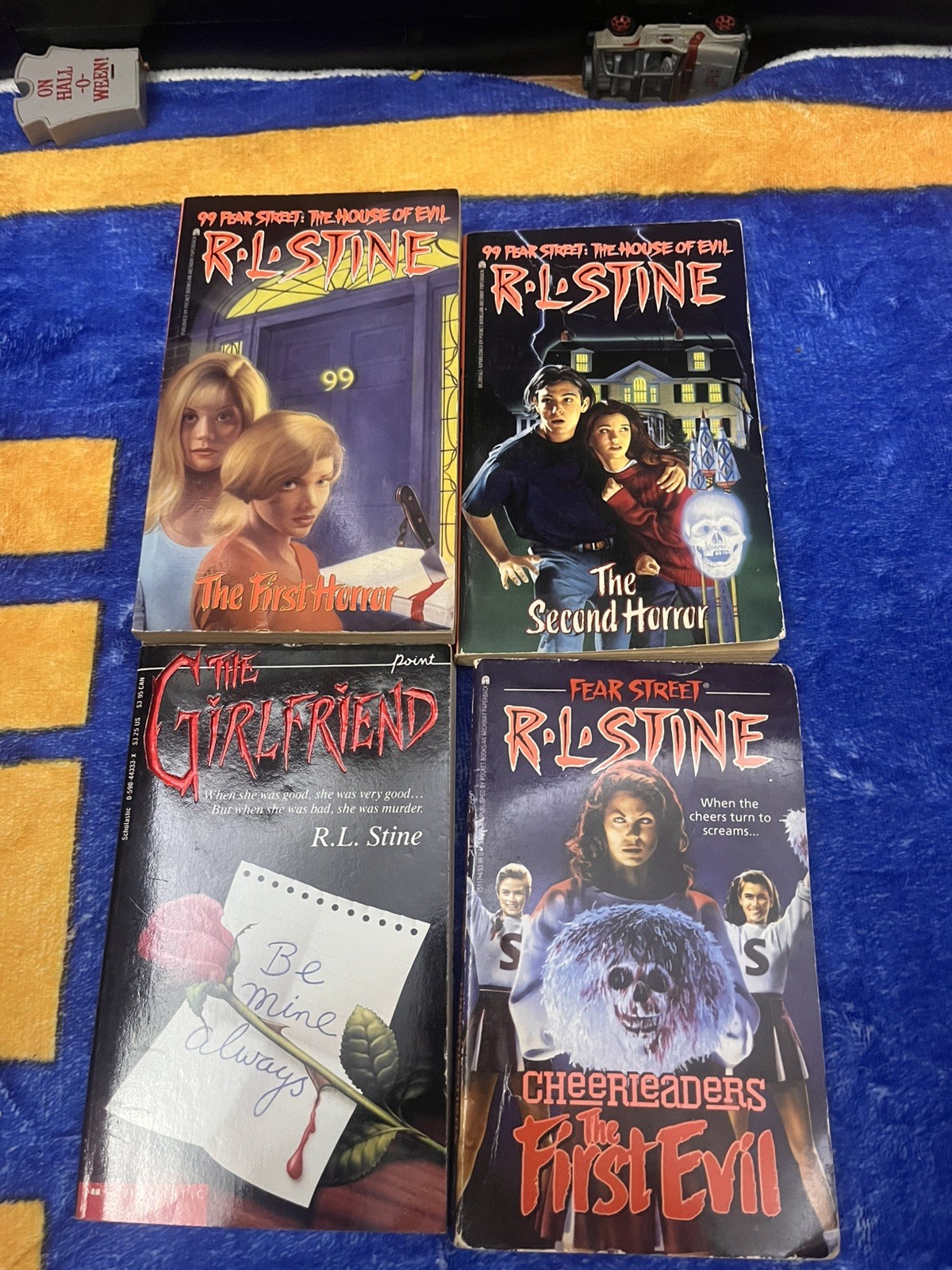 Lot of 4 Vintage RL Stine Books Fear Street The First Horror, The Second Horror Lot of 4 Vintage RL Stine Books Fear Street The First Horror, The Second Horror