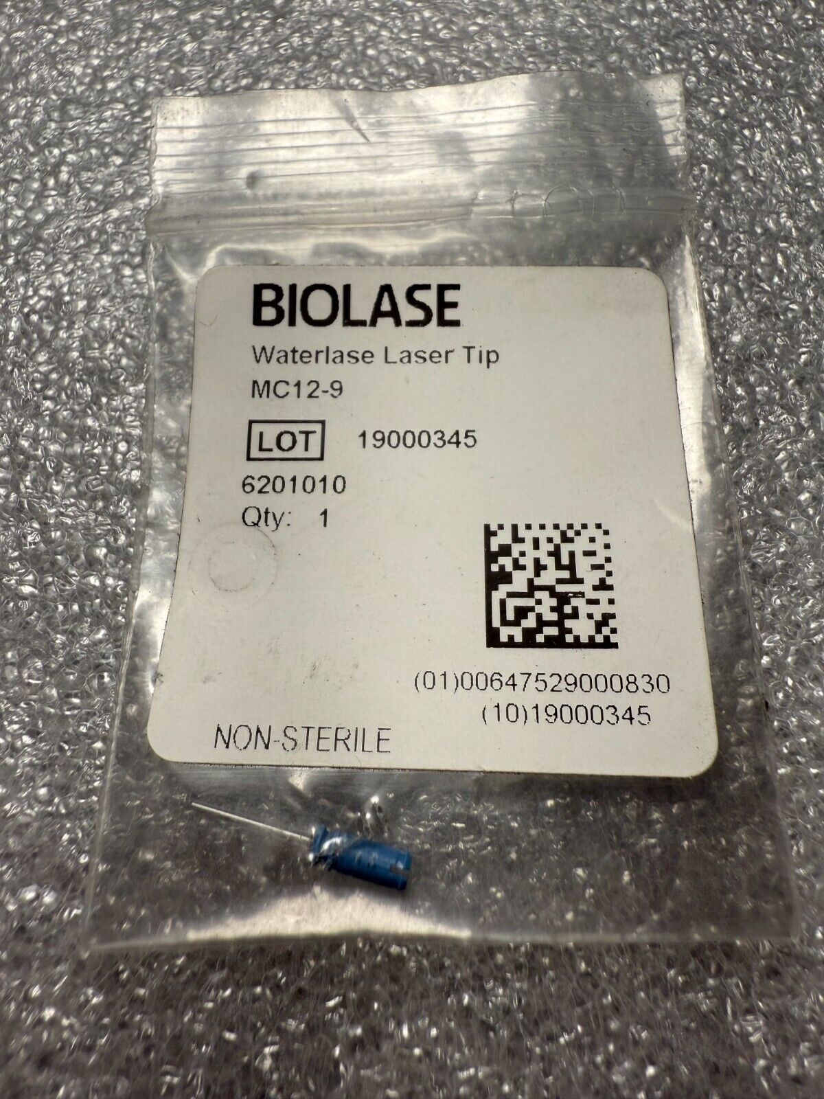 Biolase Laser Tip , MC12-9mm Laser Tip 6201010