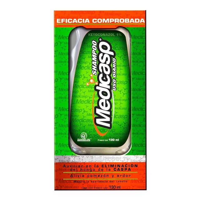 Medicasp Anti Dandruff Shampoo Caspa 2 Pack, 130 ml Each Medicasp Anti Dandruff Shampoo Caspa 2 Pack, 130 ml Each