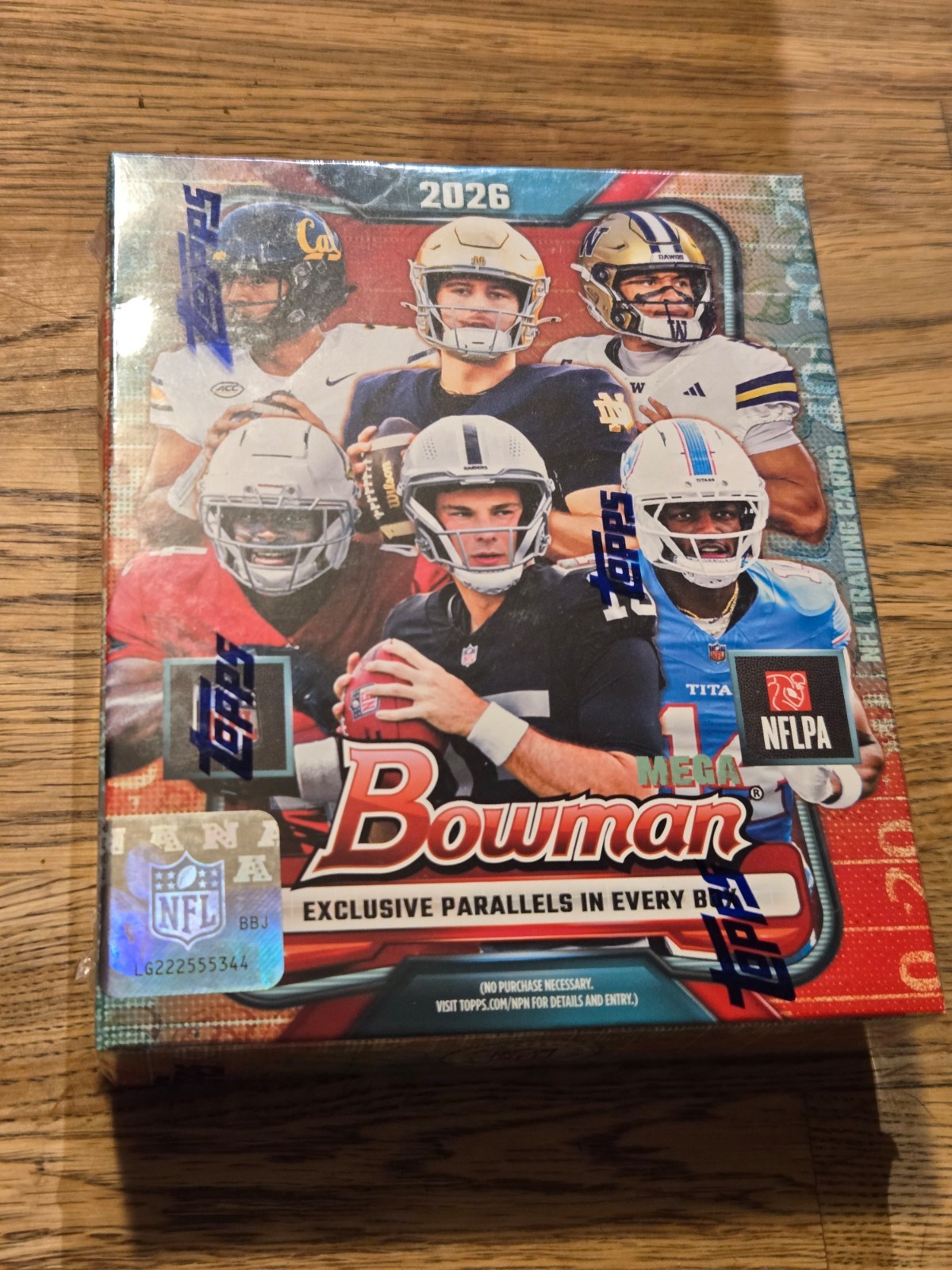 2026 Bowman Football Mega Box Factory Sealed NFL NCAA  / IN STOCK