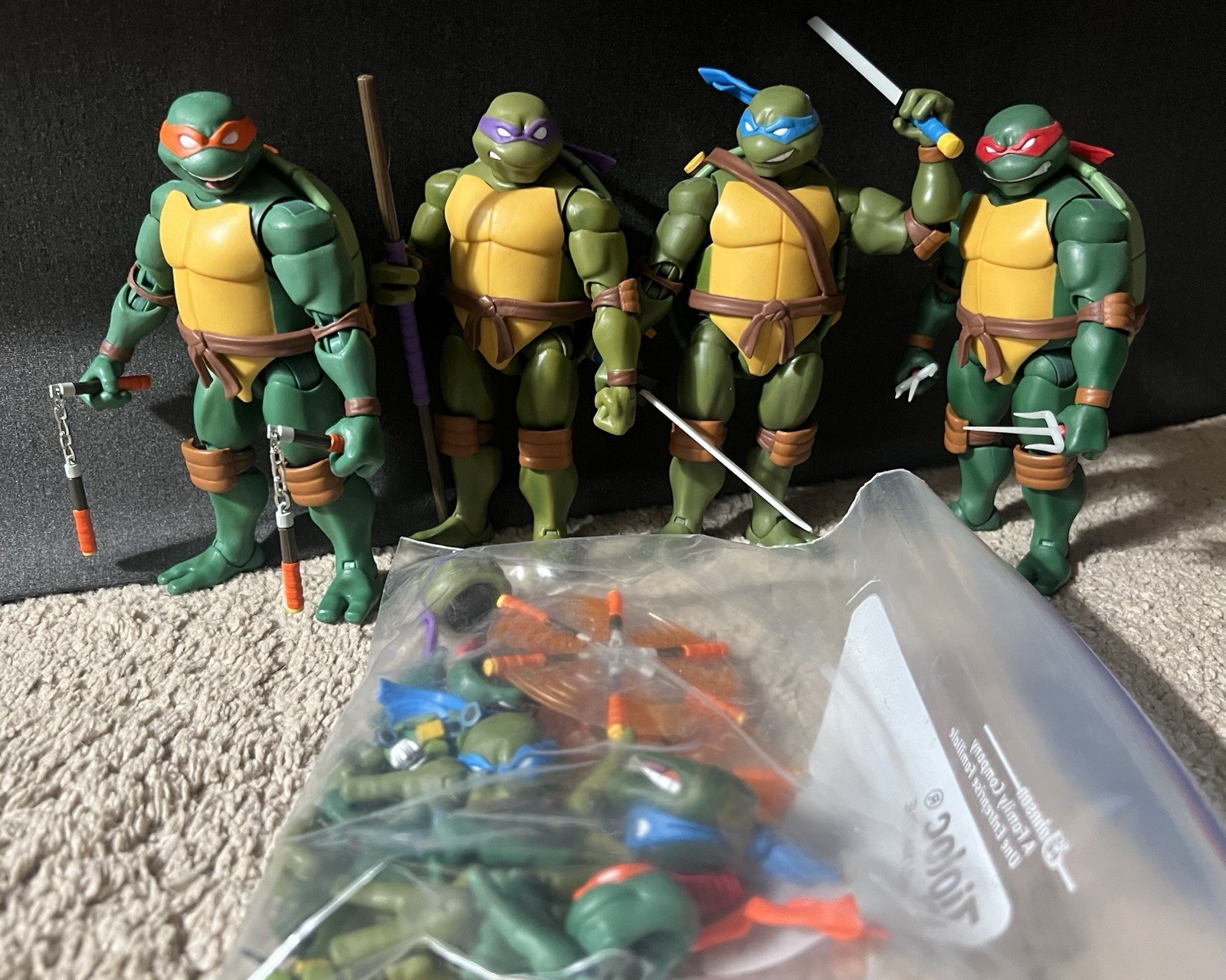 Super7 Ultimates Ninja Turtles Wave 12 TMNT 2003 Complete Set Of 4 Super7 Ultimates Ninja Turtles Wave 12 TMNT 2003 Complete Set Of 4
