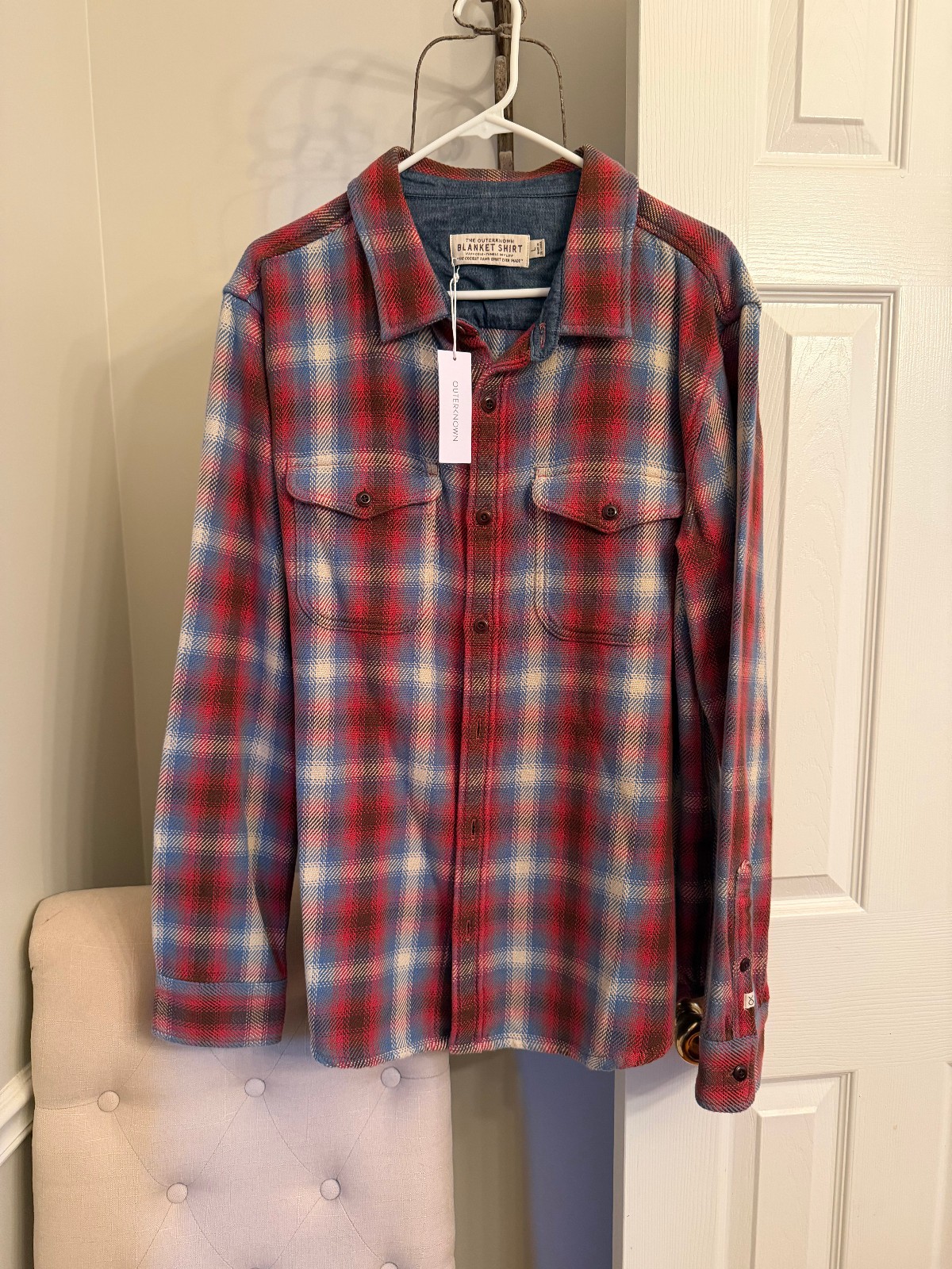 Outerknown Men\'s Blanket Shirt | Large