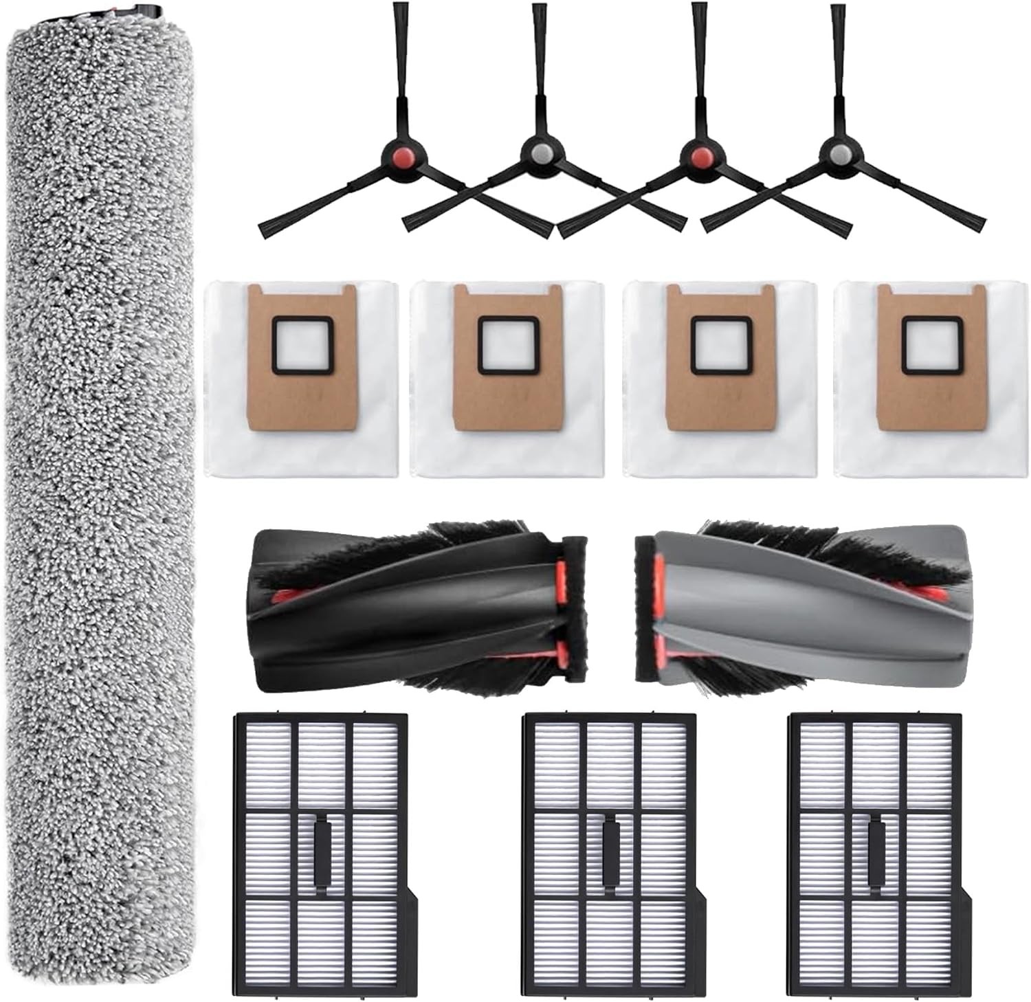 14PC Replacement Parts Kit for Eufy Omni E25 E28 Robot Vacuum Cleaner
