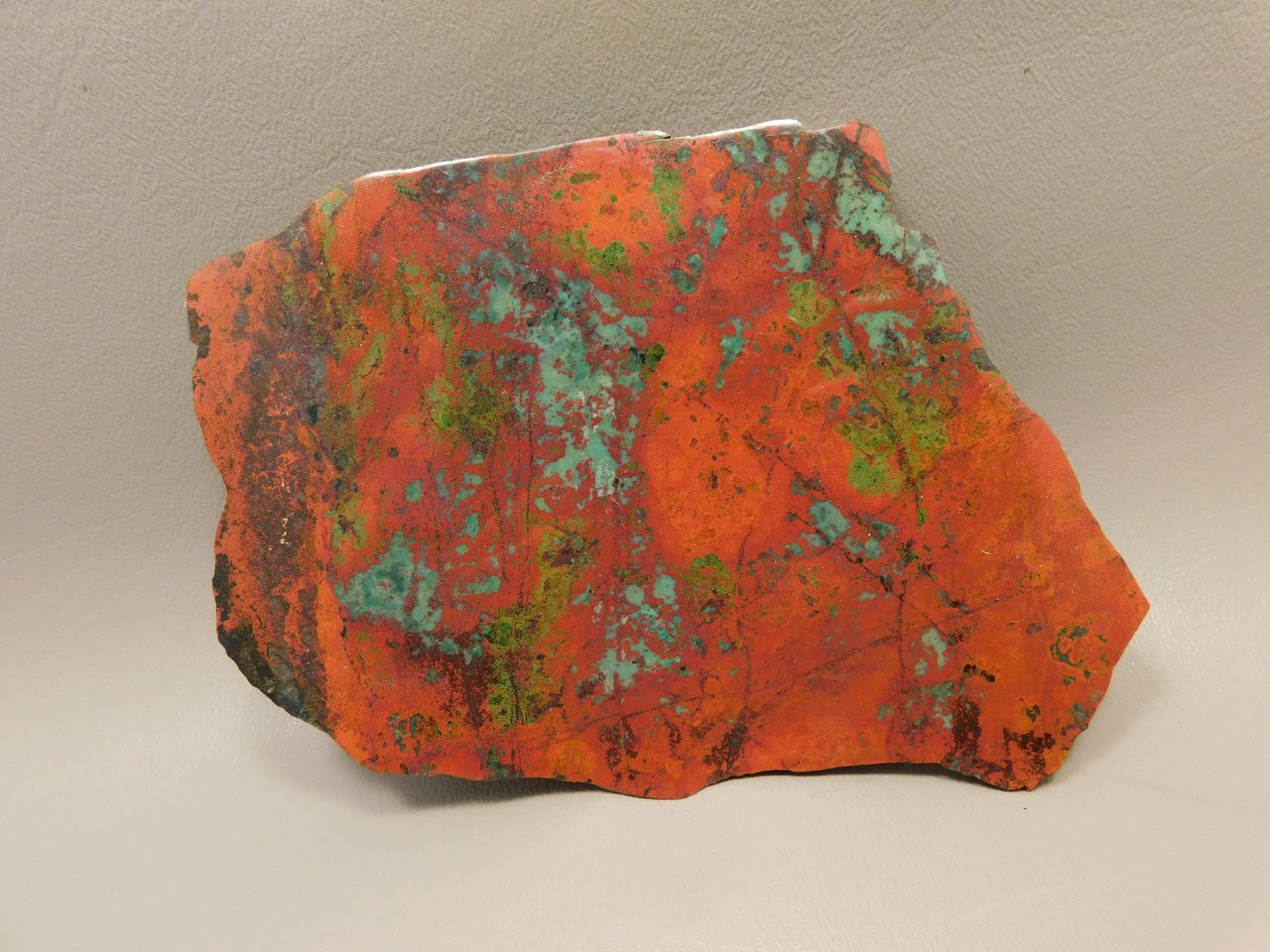 Sonora Sunset Polished Stone Slab Chrysocolla Cuprite #O16