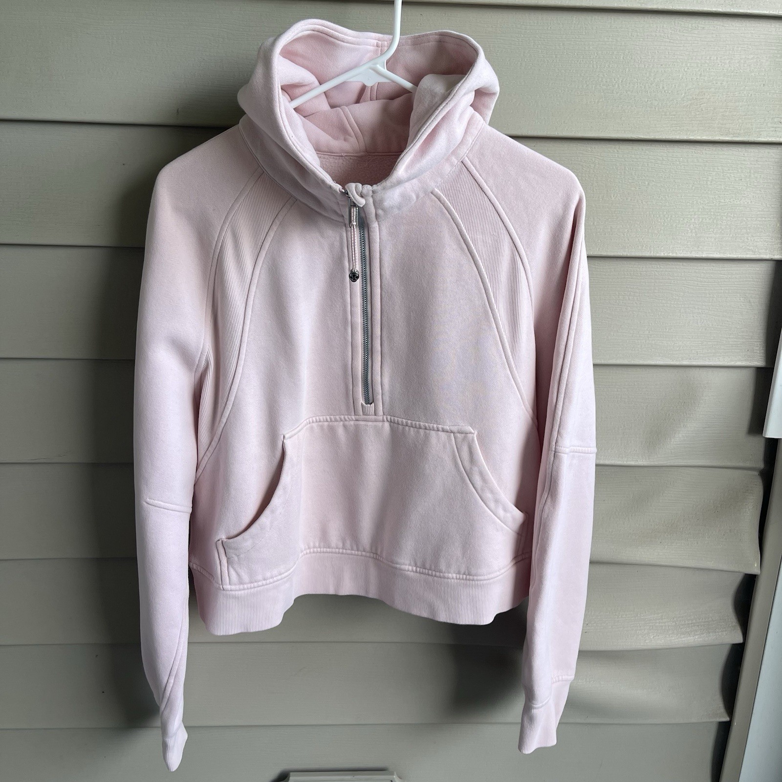 lululemon Scuba Oversized 1/2 Zip Hoodie M/L Strawberry Milkshake lululemon Scuba Oversized 1/2 Zip Hoodie M/L Strawberry Milkshake