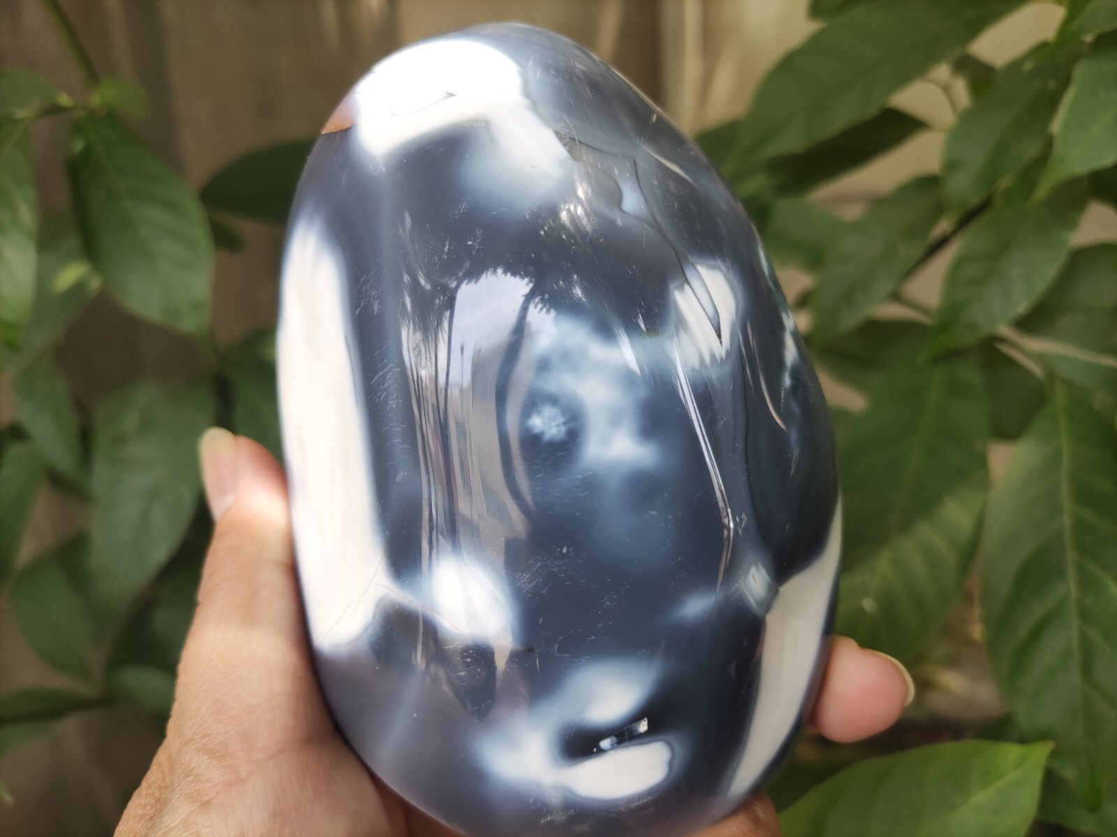 910g Very beautiful natural gray agate jewelry B207 910g Very beautiful natural gray agate jewelry B207