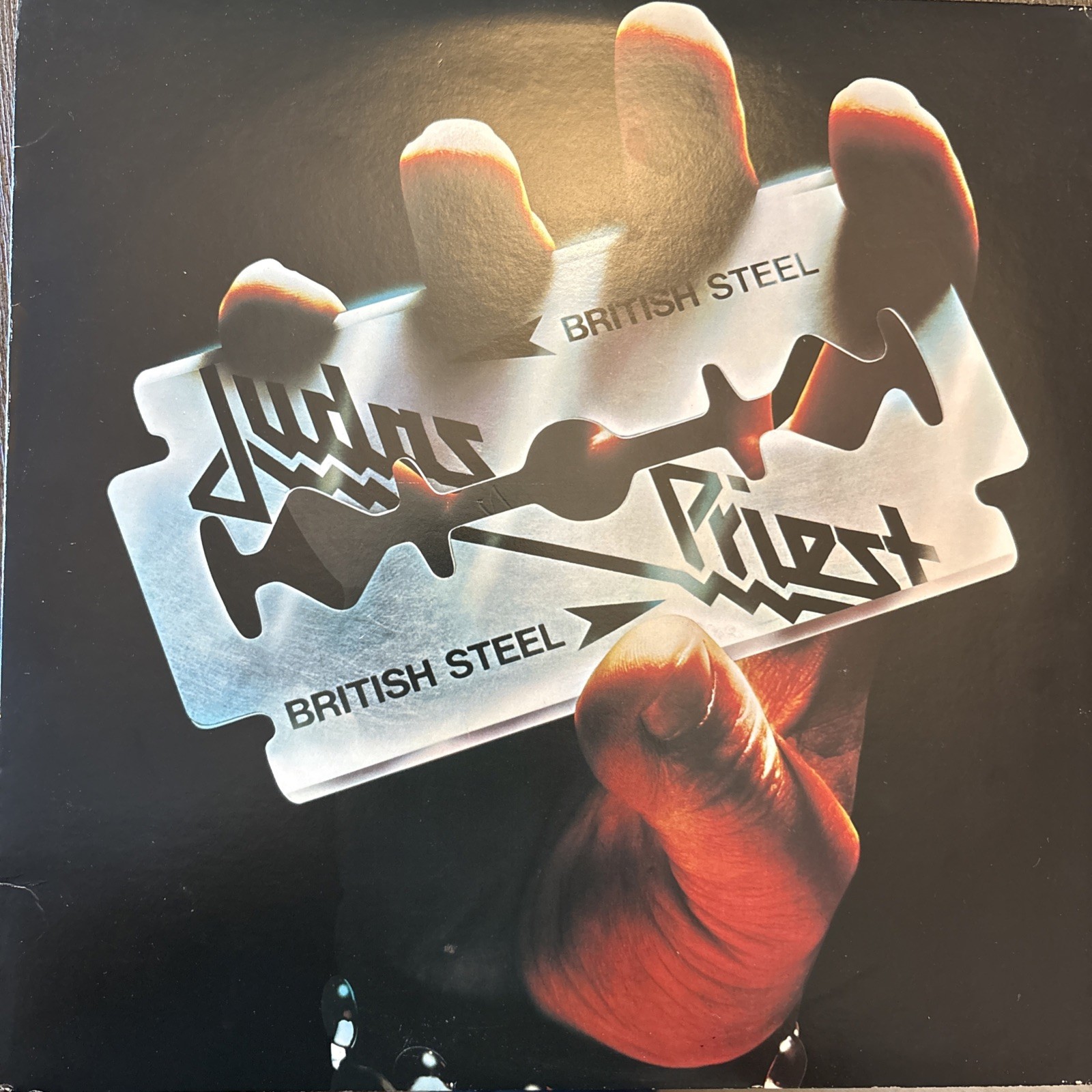 JUDAS PRIEST: British Steel Vinyl LP 1980 Columbia Record JC-36443 VG