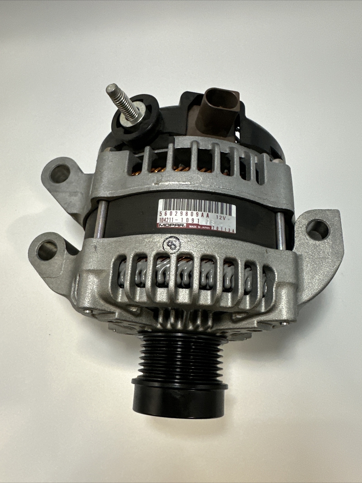 New OEM 18-23 Jeep Wrangler Mopar Alternator 56029809AA