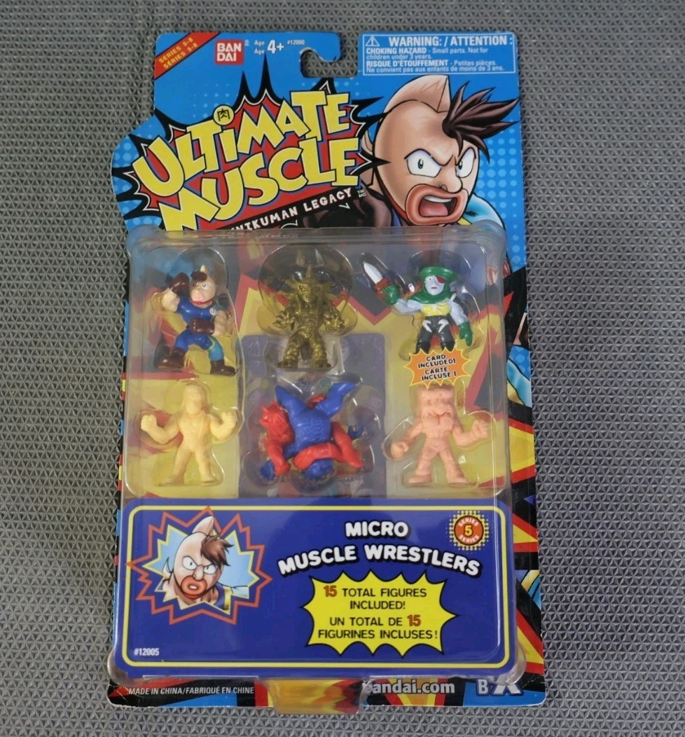 Bandai Kinnikuman Legacy Ultimate Muscle Series 5 Action Figure SEALED Wrestler Bandai Kinnikuman Legacy Ultimate Muscle Series 5 Action Figure SEALED Wrestler