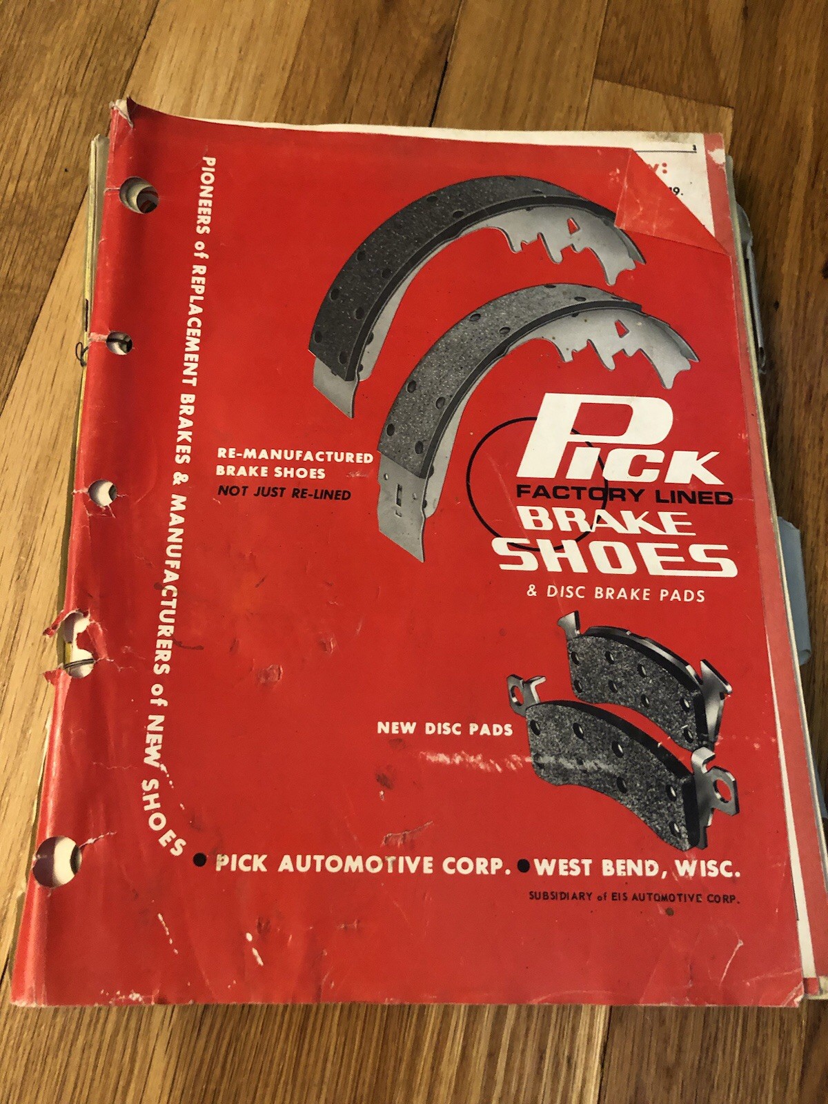 Multiple Vintage Brake Part Catalogs Pick,EIS-shoes, Pads,shoes, Interchanges