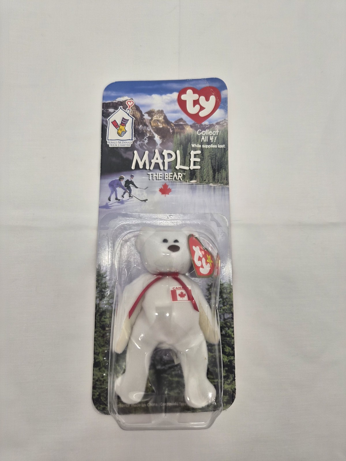 1999 McDonalds ty Beanie Baby Maple The Bear Rare ERRORS 1993 OAKBROOK NEW 1999 McDonalds ty Beanie Baby Maple The Bear Rare ERRORS 1993 OAKBROOK NEW