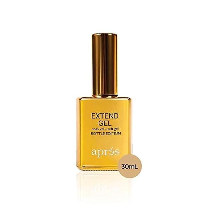 Apres Nail Extend Gel Gold Bottle | 30ml | Premium Quality Apres Nail Extend Gel Gold Bottle | 30ml | Premium Quality