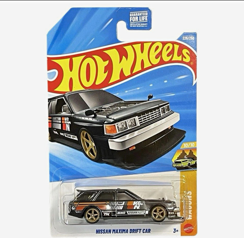 STH Hot Wheels Nissan Maxima Drift Car HW J-Imports 1982 Black 1:64 Diecast STH Hot Wheels Nissan Maxima Drift Car HW J-Imports 1982 Black 1:64 Diecast