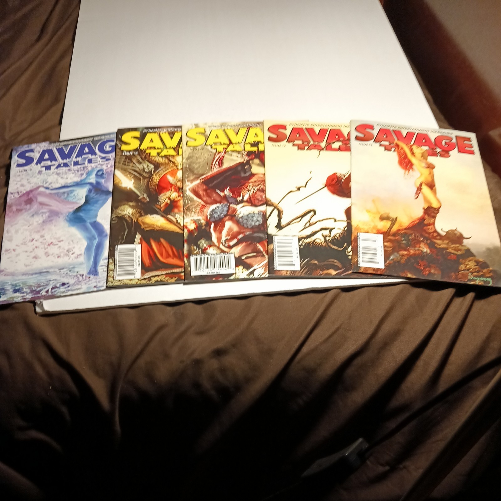 savage tales 1-5 complete run dynamite entertainment 2007 8.0 to 9.4 nice savage tales 1-5 complete run dynamite entertainment 2007 8.0 to 9.4 nice