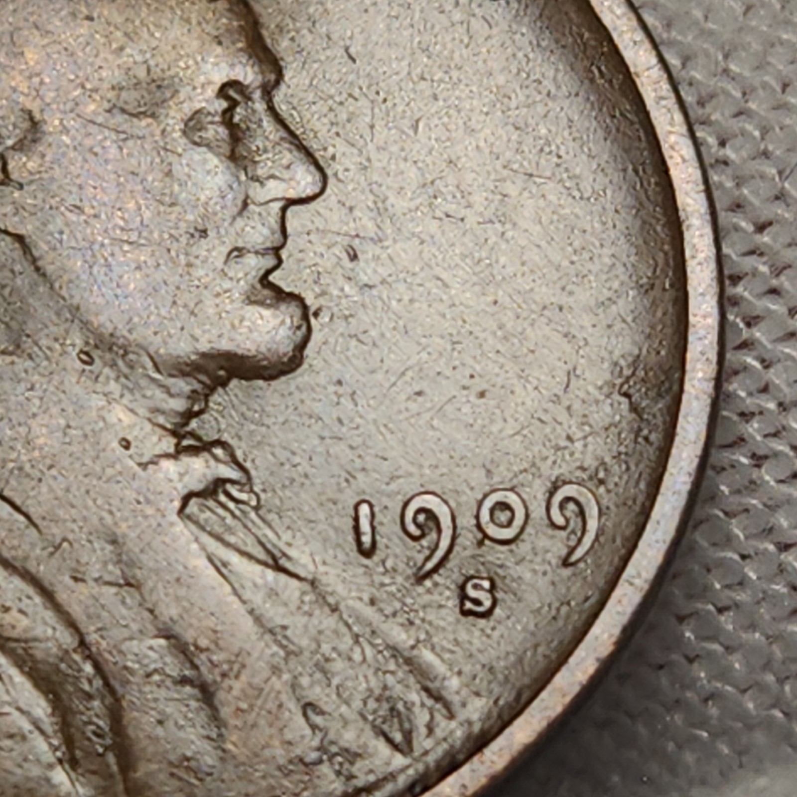 1909-S Lincoln Wheat Penny Cent 1c Semi-key Date Choice VF Very Fine Brown LCABk 1909-S Lincoln Wheat Penny Cent 1c Semi-key Date Choice VF Very Fine Brown LCABk