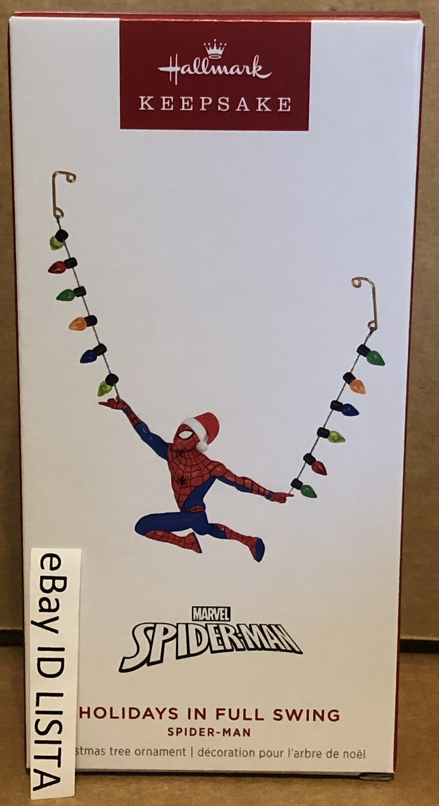 Hallmark 2024 Holidays in Full Swing Spider-Man Marvel Comics Mint in Mint Box