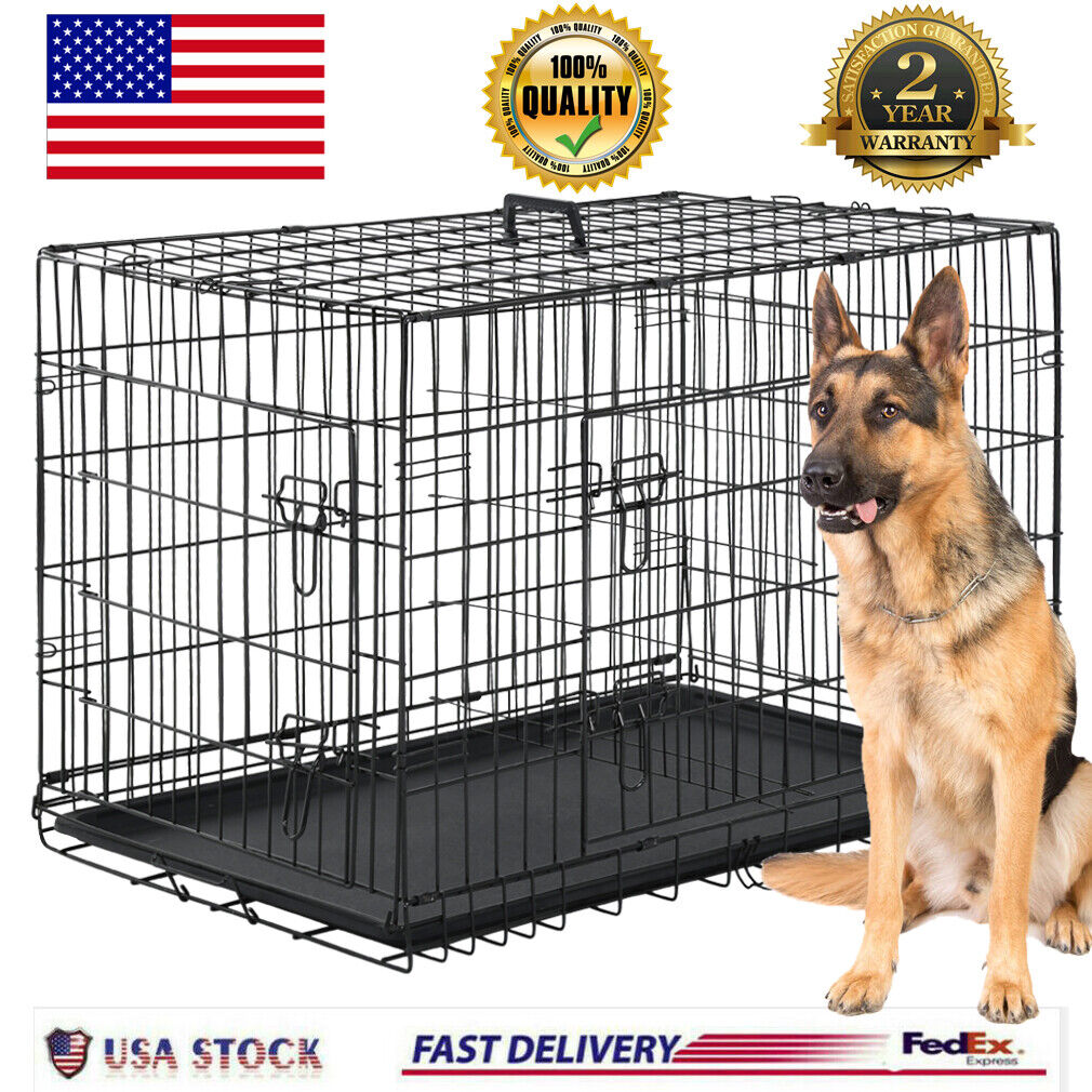 Extra Large Dog Crate Kennel 48\