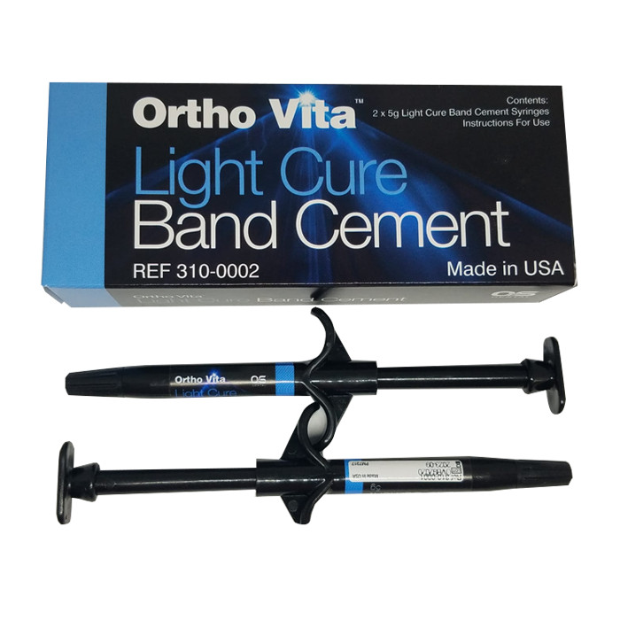 5 Boxes (10 pcs) ORTHO VITA KIT Blue band CEMENT 2 sgy x5 gm LIGHT CURE 310-0002 5 Boxes (10 pcs) ORTHO VITA KIT Blue band CEMENT 2 sgy x5 gm LIGHT CURE 310-0002