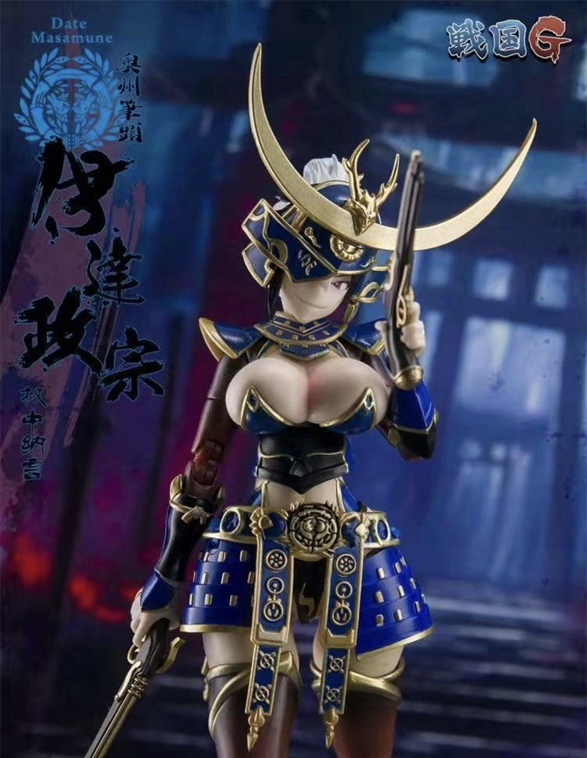 KEEPGOING 1/12 Date Masamune Snail Shell Sh Figuarts Second Axe Hasuki Oppai KEEPGOING 1/12 Date Masamune Snail Shell Sh Figuarts Second Axe Hasuki Oppai