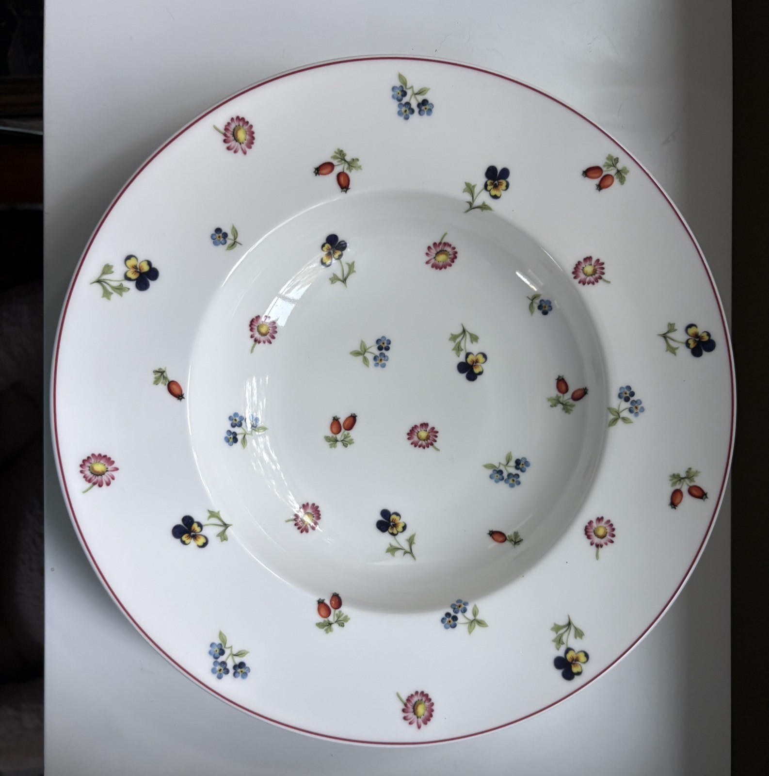Villeroy&Boch Petite Fleur Large Pasta Bowls (Four Available)-NWOT