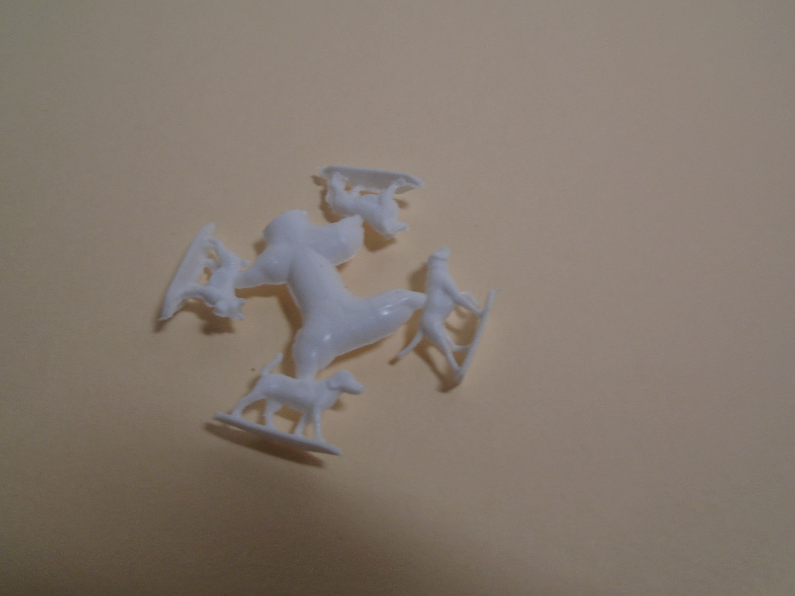 Matchbox Lesney Replacement Set of 4 Show Dogs for# 50-C Ford Kennel Truck. Matchbox Lesney Replacement Set of 4 Show Dogs for# 50-C Ford Kennel Truck.