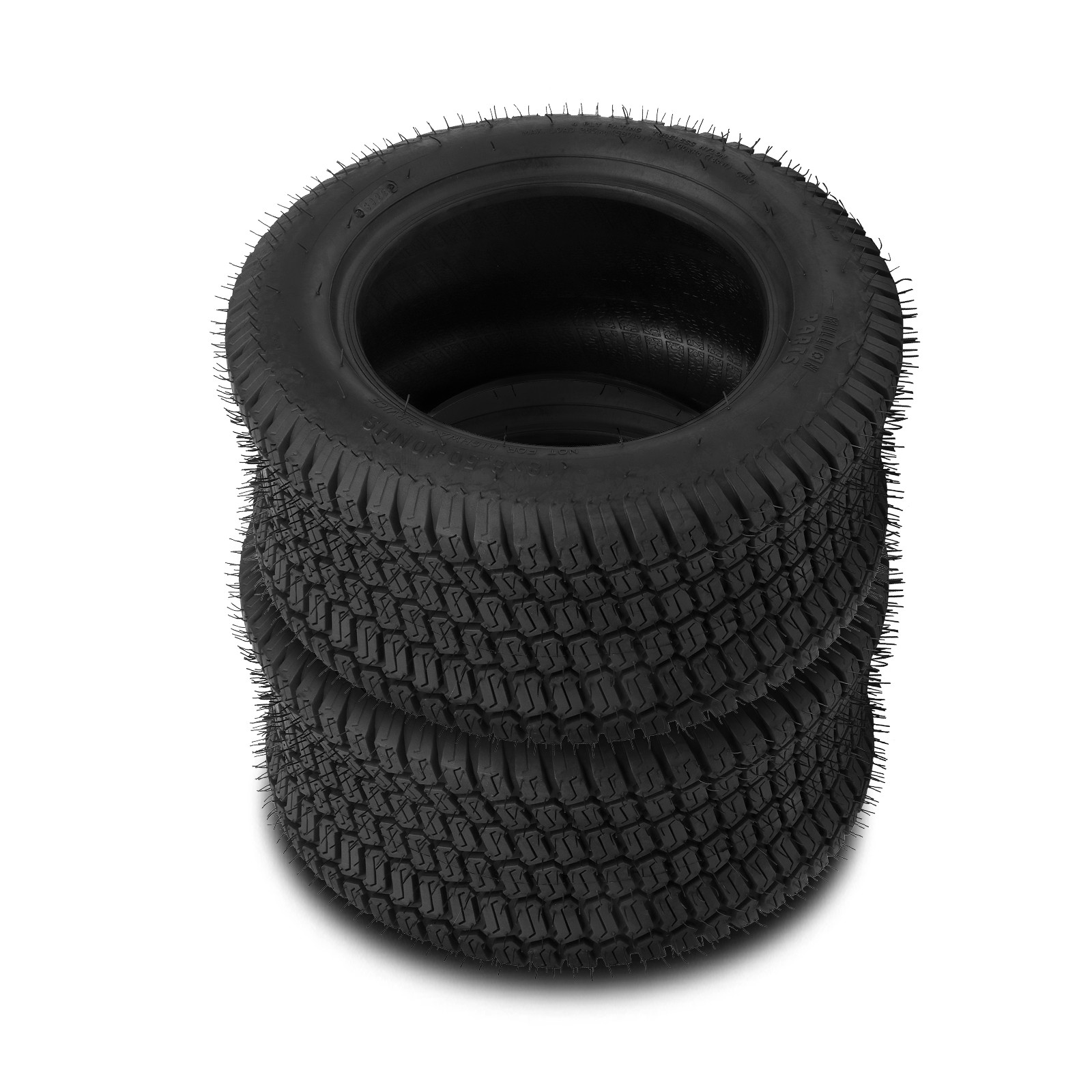 Set of 2 22x9.50-12 Lawn Mower Tractor Turf Tires 4 Ply Rated 22x9.5-12 Tubeless