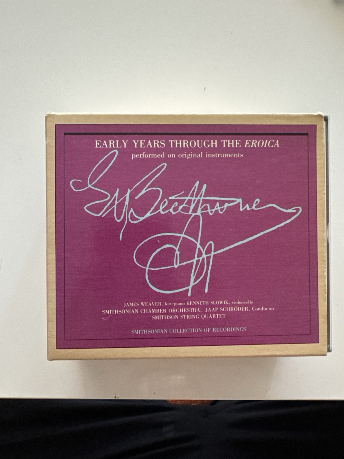 Beethoven: Early Years Through The Eroica (1988, Smithsonian ND 0320) 6 CDs