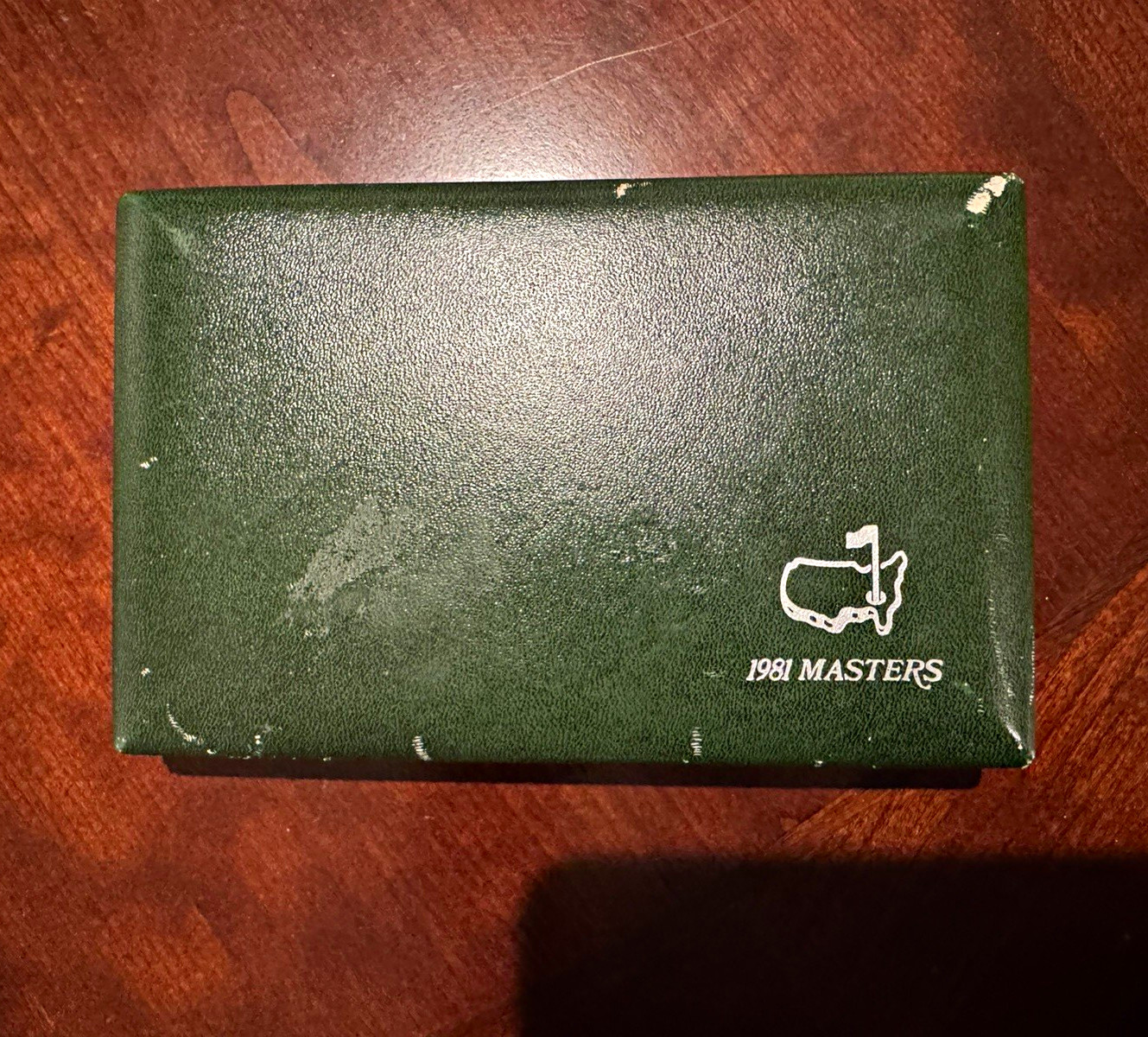Vintage 1981 Masters Tournament GE Clock Radio 7-2100 For Parts Case Note Card