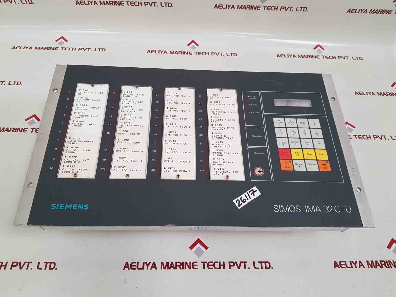 Siemens simos ima 32c-u control unit 6fs 3080-0ag00