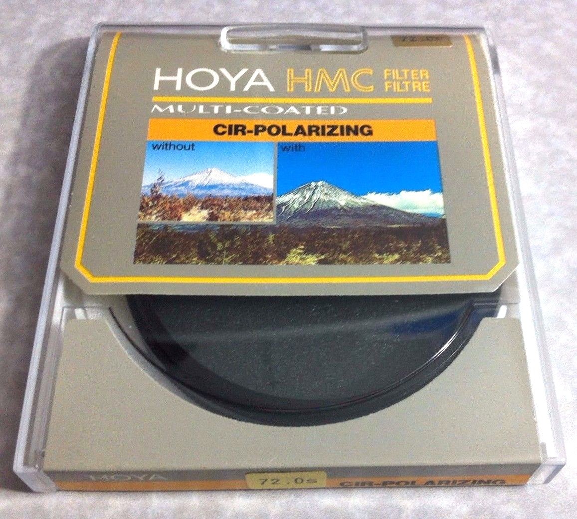 Genuine Hoya 72mm Circular Polarizing CPL Lens Filter 72 mm HMC Multi-coated CIR