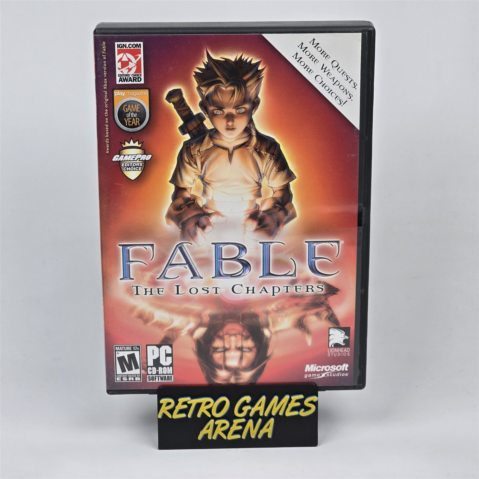 Fable: The Lost Chapters (PC CD-ROM) CIB COMPLETE