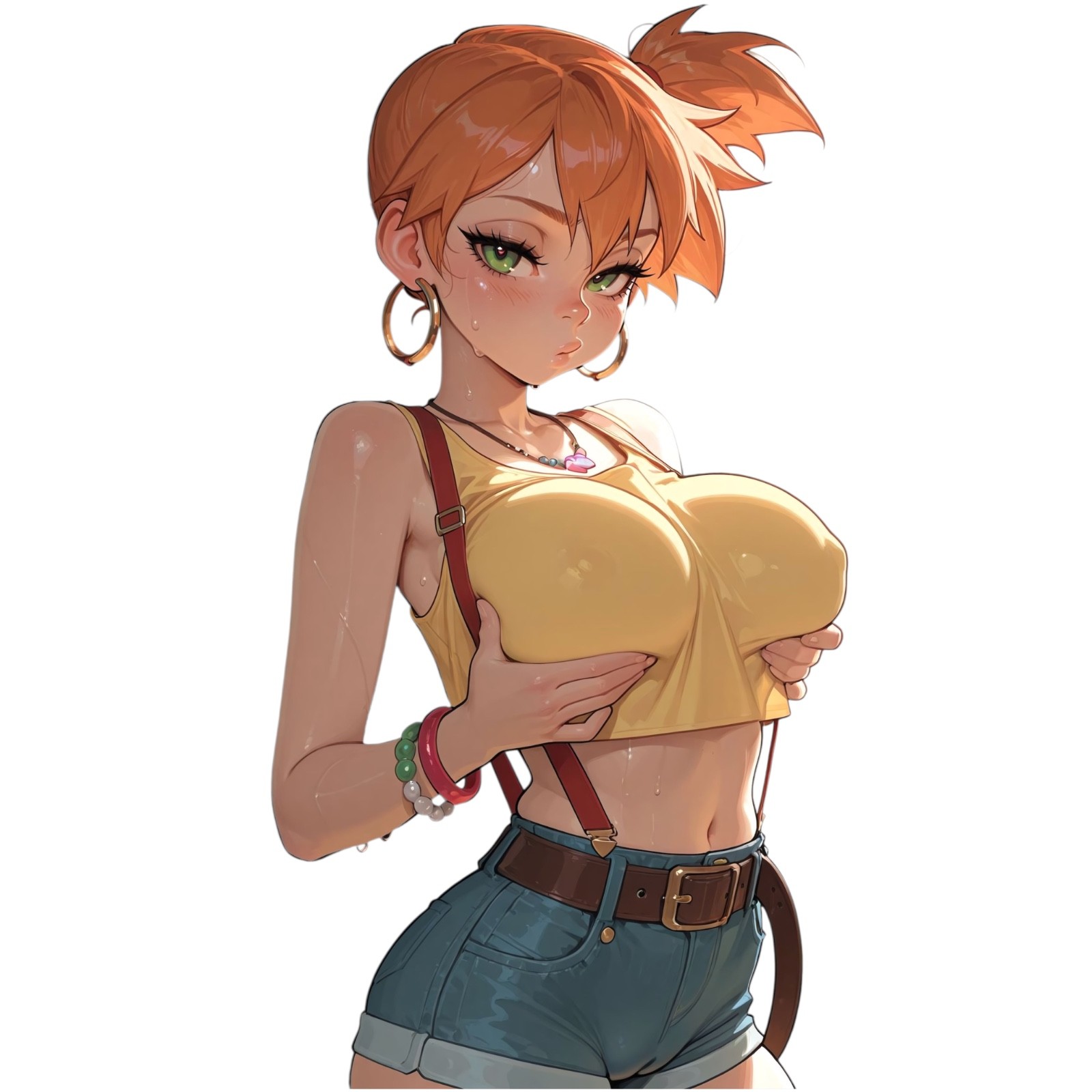 Misty Pokemon Anime Sticker - 6\