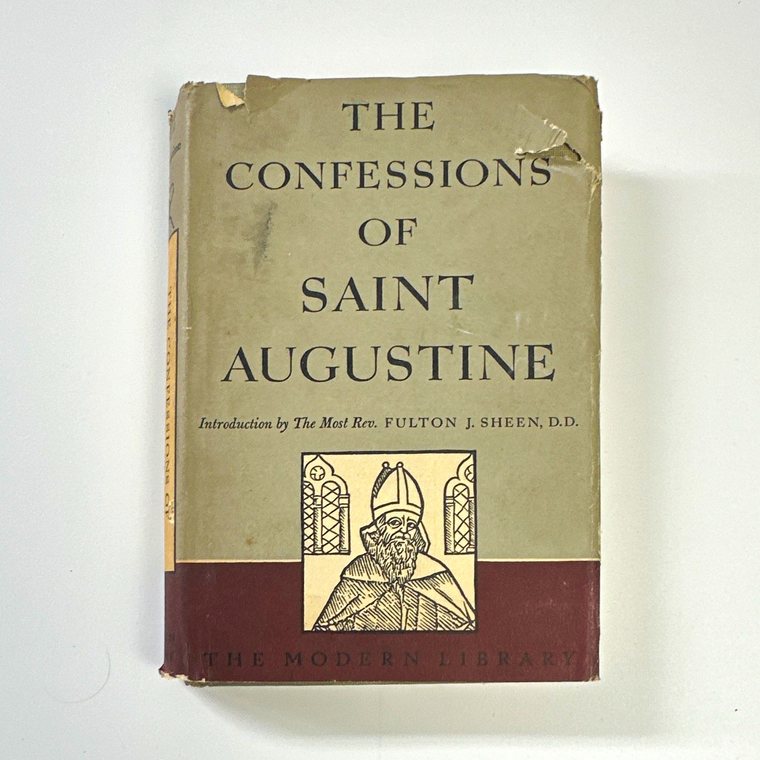 The Confessions of Saint Augustine (Modern Library) HC w/ DJ 1949 Pusey The Confessions of Saint Augustine (Modern Library) HC w/ DJ 1949 Pusey