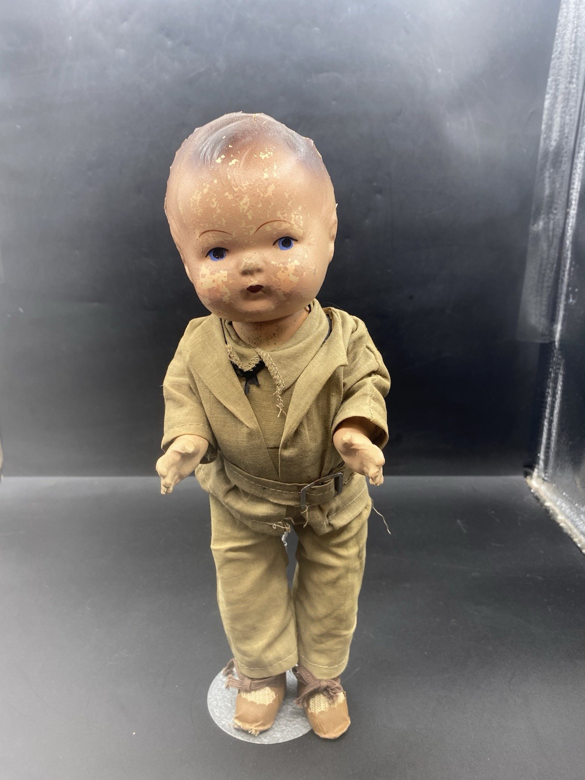 Early 1900’s Antique Composition Boy Doll Early 1900’s Antique Composition Boy Doll