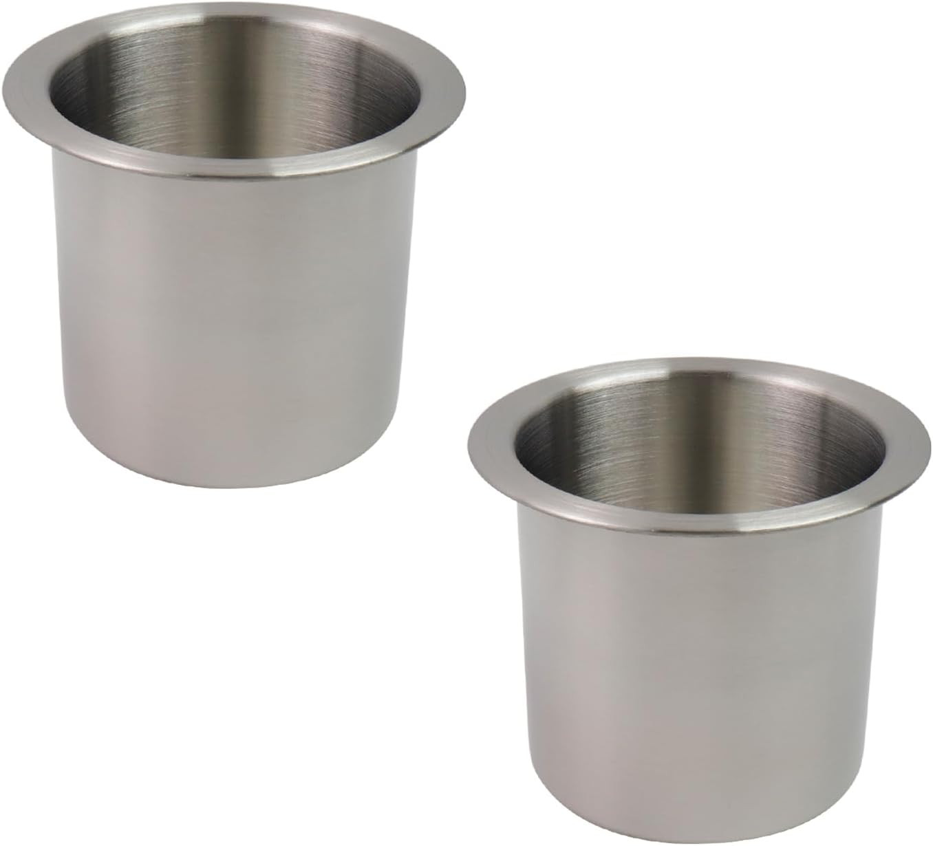 2Pcs Stainless Steel Cup Holder Insert, Metal Sofa Cups Holders | 2Pcs Stainless Steel Cup Holder Insert, Metal Sofa Cups Holders |